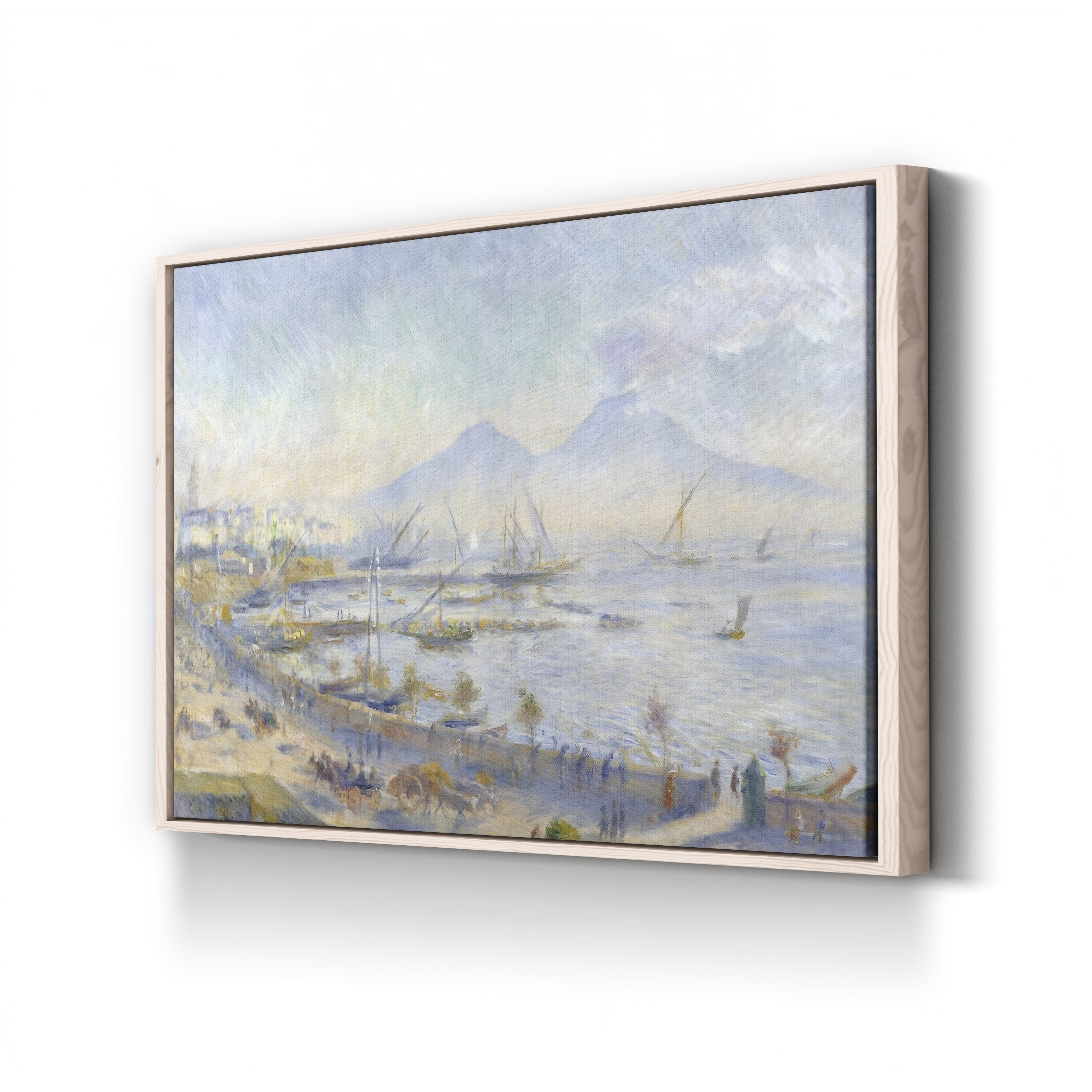 The Bay of Naples, 1881 – Pierre-Auguste Renoir Wall Art | Impressionist Italian Canvas Print