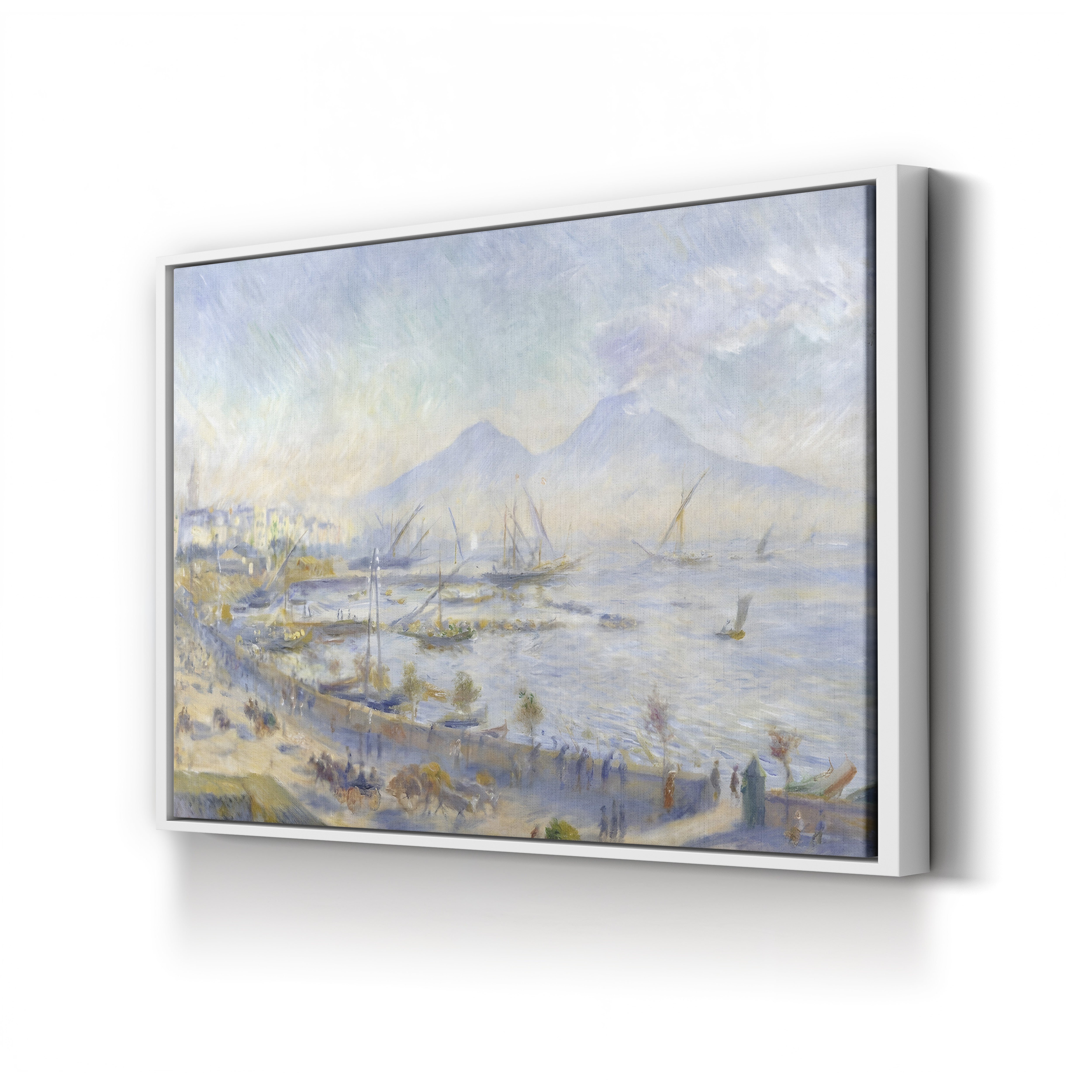 The Bay of Naples, 1881 – Pierre-Auguste Renoir Wall Art | Impressionist Italian Canvas Print
