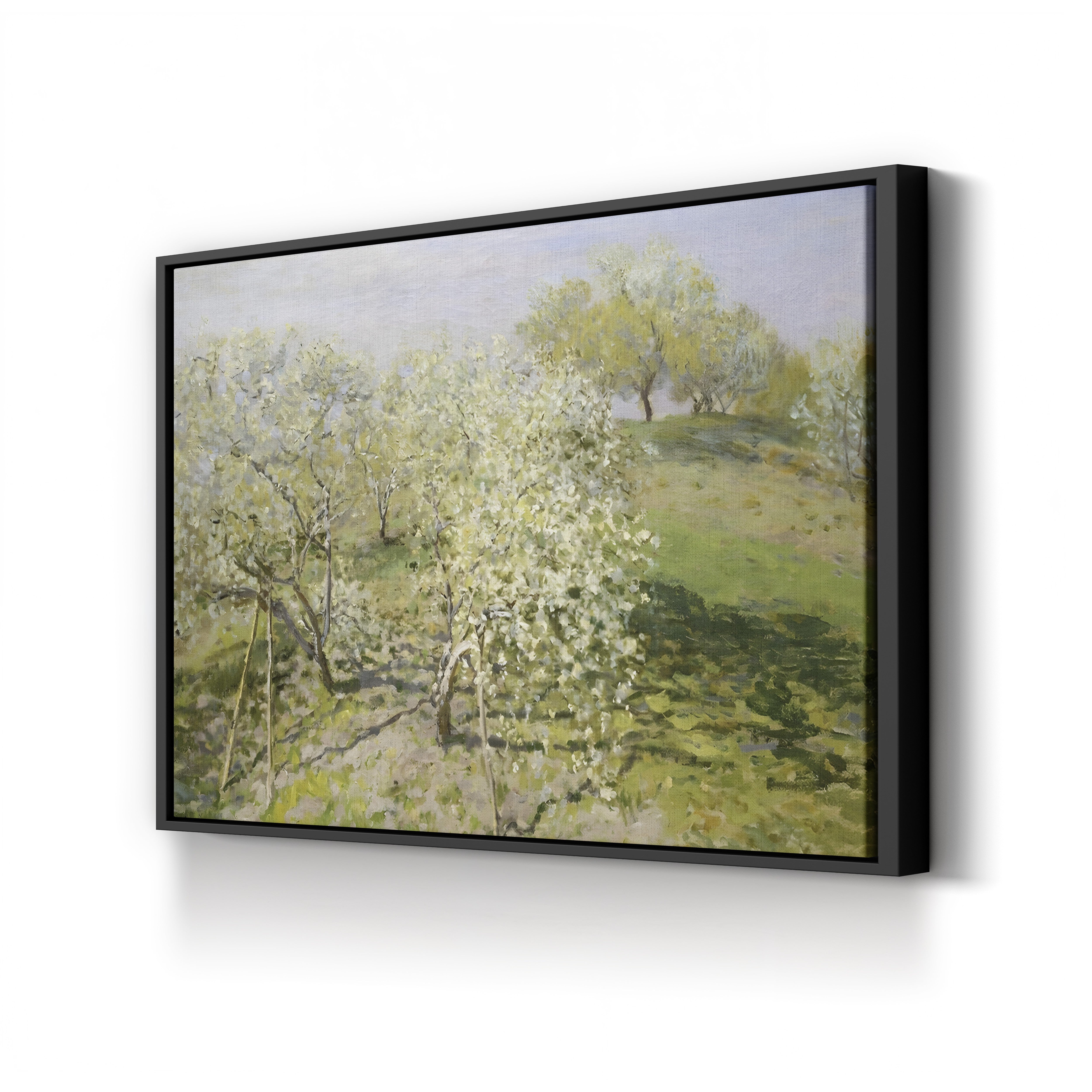 Spring, Fruit Trees in Bloom (Arbres Fruitiers en Fleurs), 1873 by Claude Monet