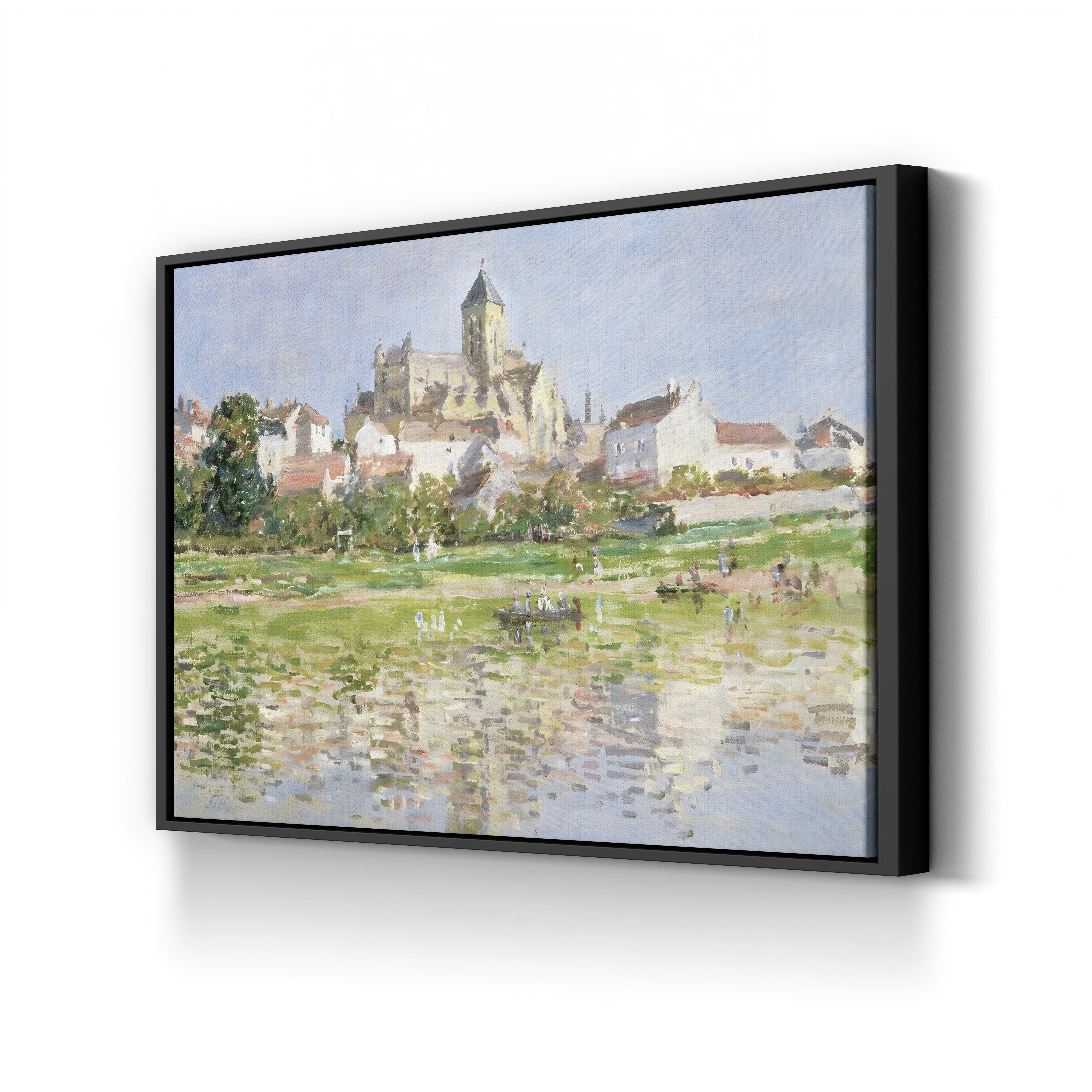 The Church at Vétheuil (L’Église de Vétheuil), 1880 by Claude Monet