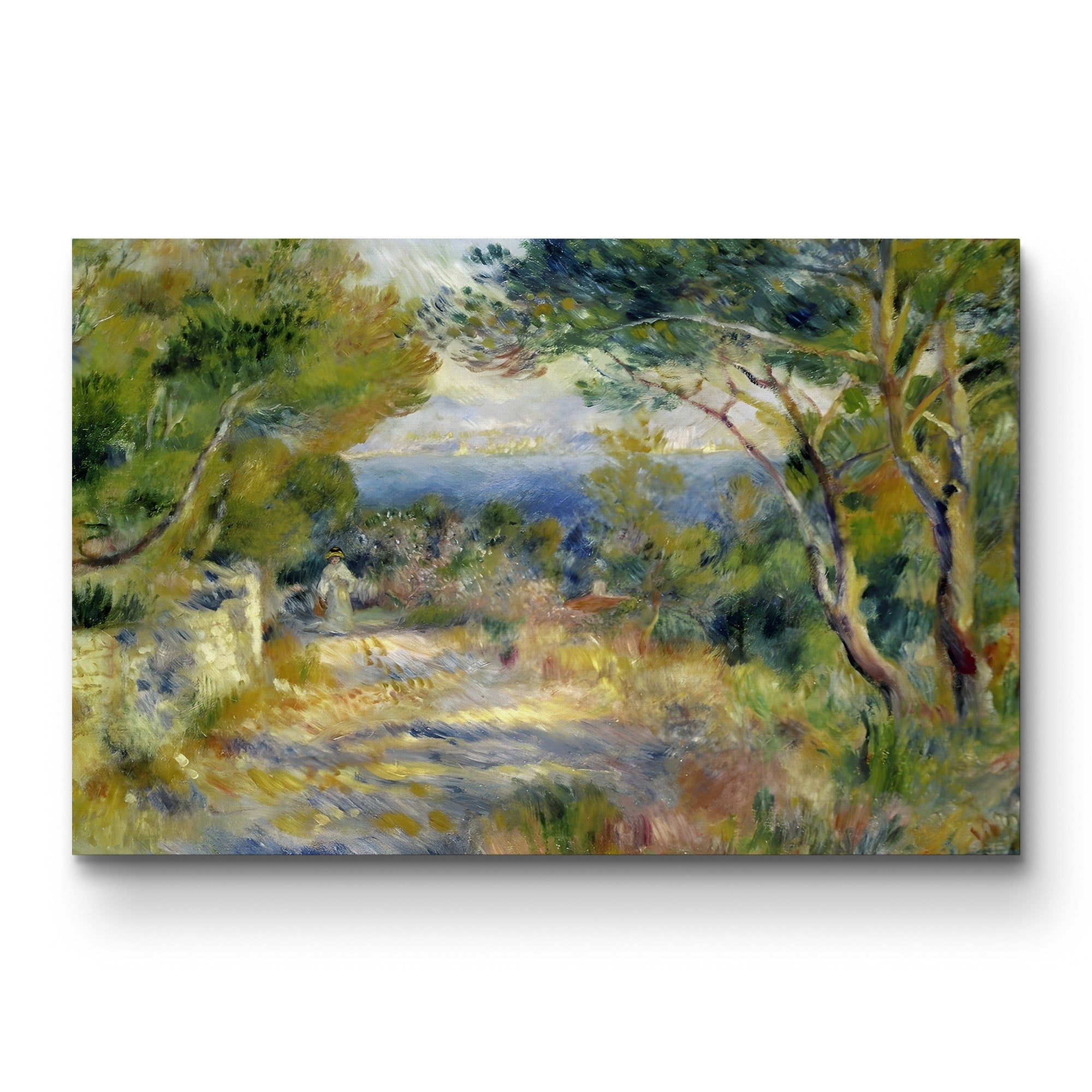 L'Estaque, 1882 – Renoir Wall Art | Impressionist Landscape Canvas
