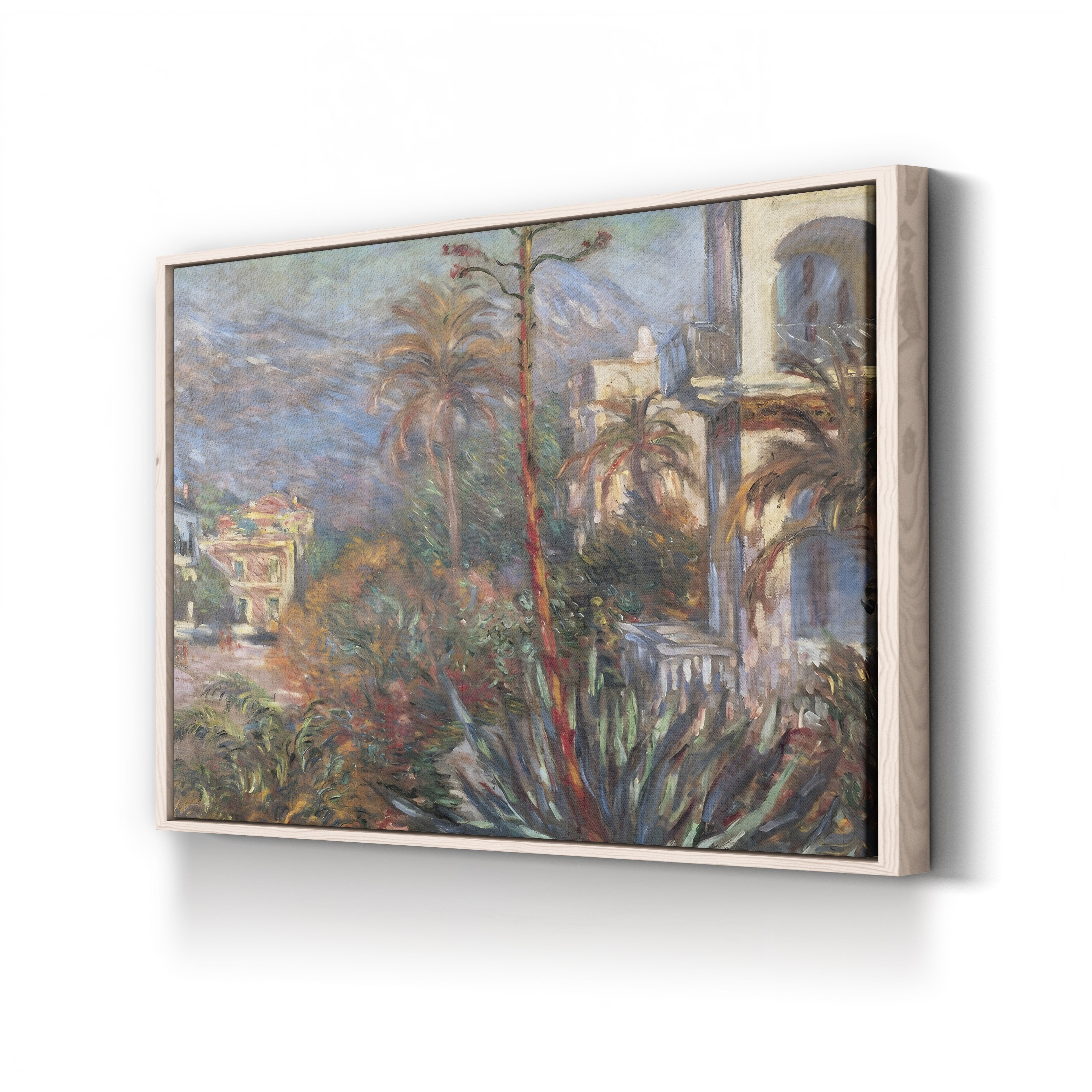 Villas at Bordighera (Les Villas à Bordighera), 1884 by Claude Monet