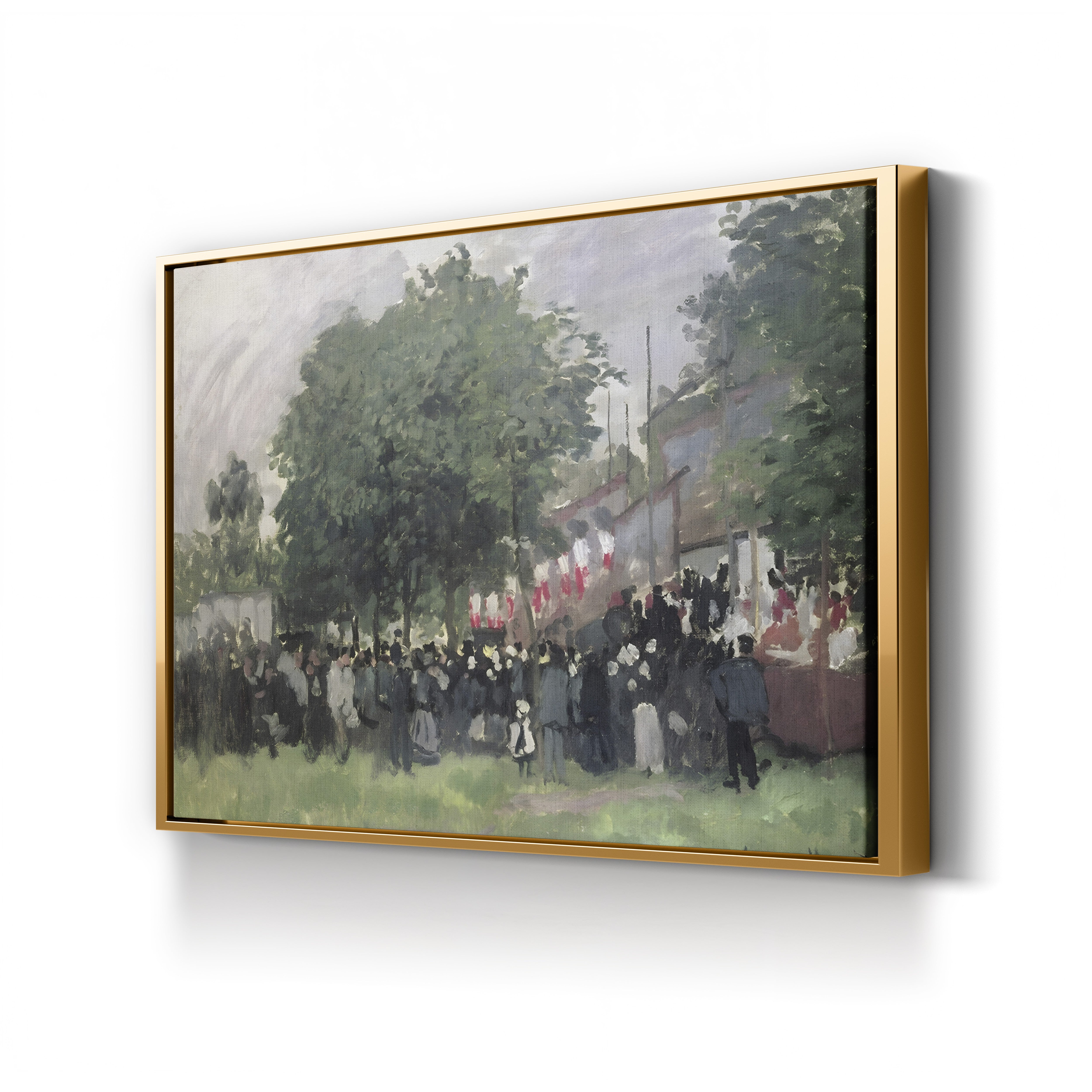 Festival at Argenteuil (La Fête d’Argenteuil), 1872 by Claude Monet