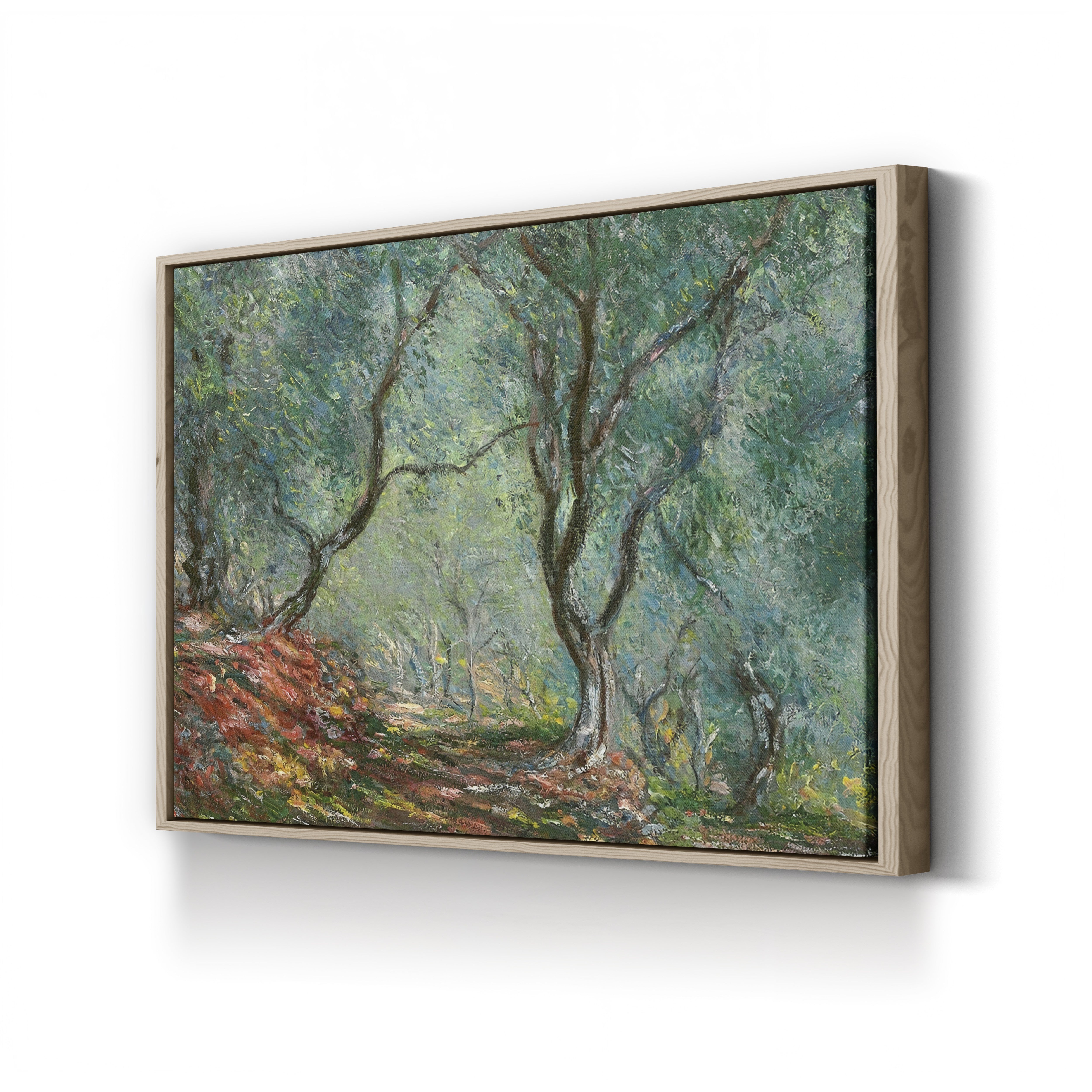 Olive Trees in the Moreno Garden (Bois d’oliviers au jardin Moreno), 1884 by Claude Monet