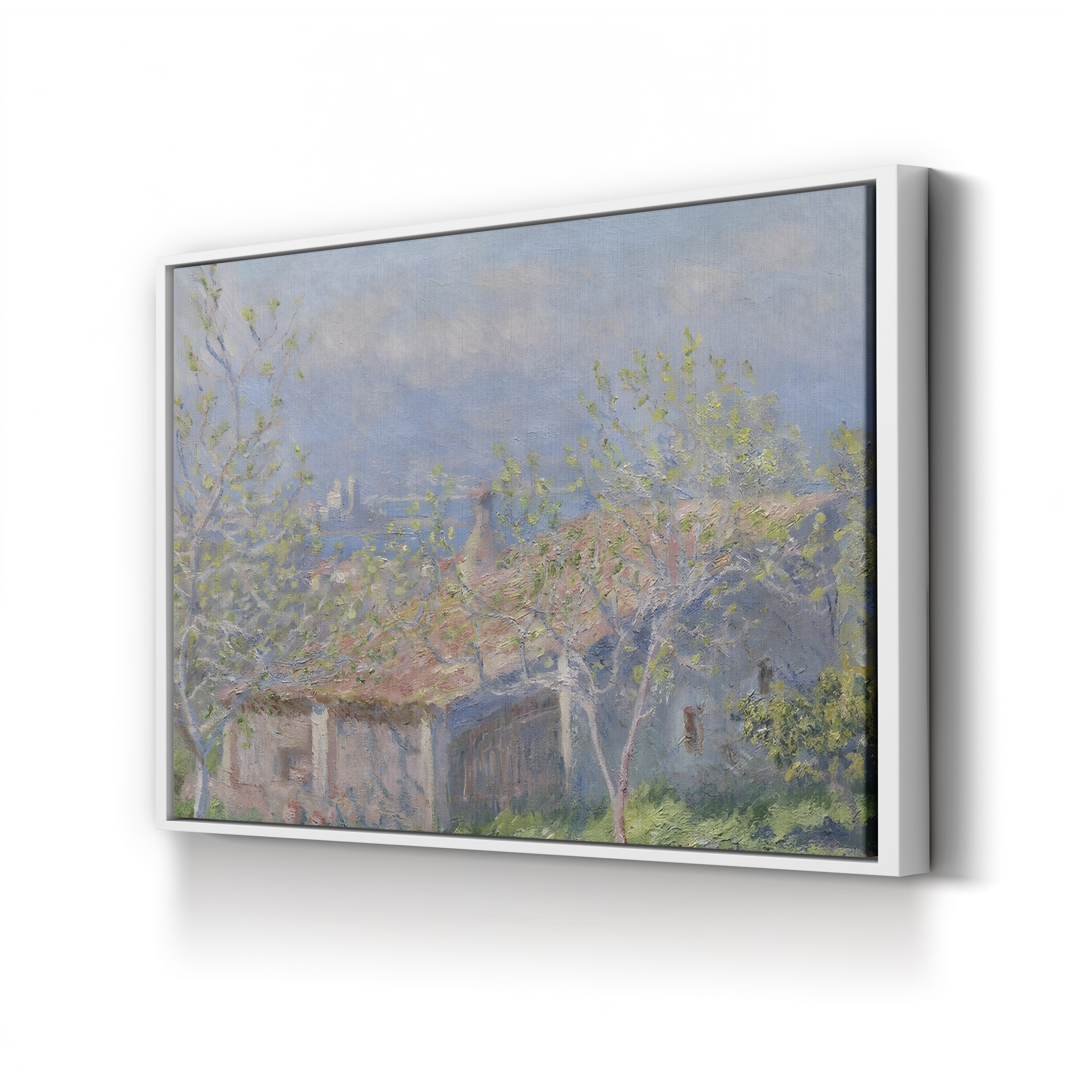 Gardener's House at Antibes, 1888 – Claude Monet Wall Art | Impressionist Mediterranean Landscape Print