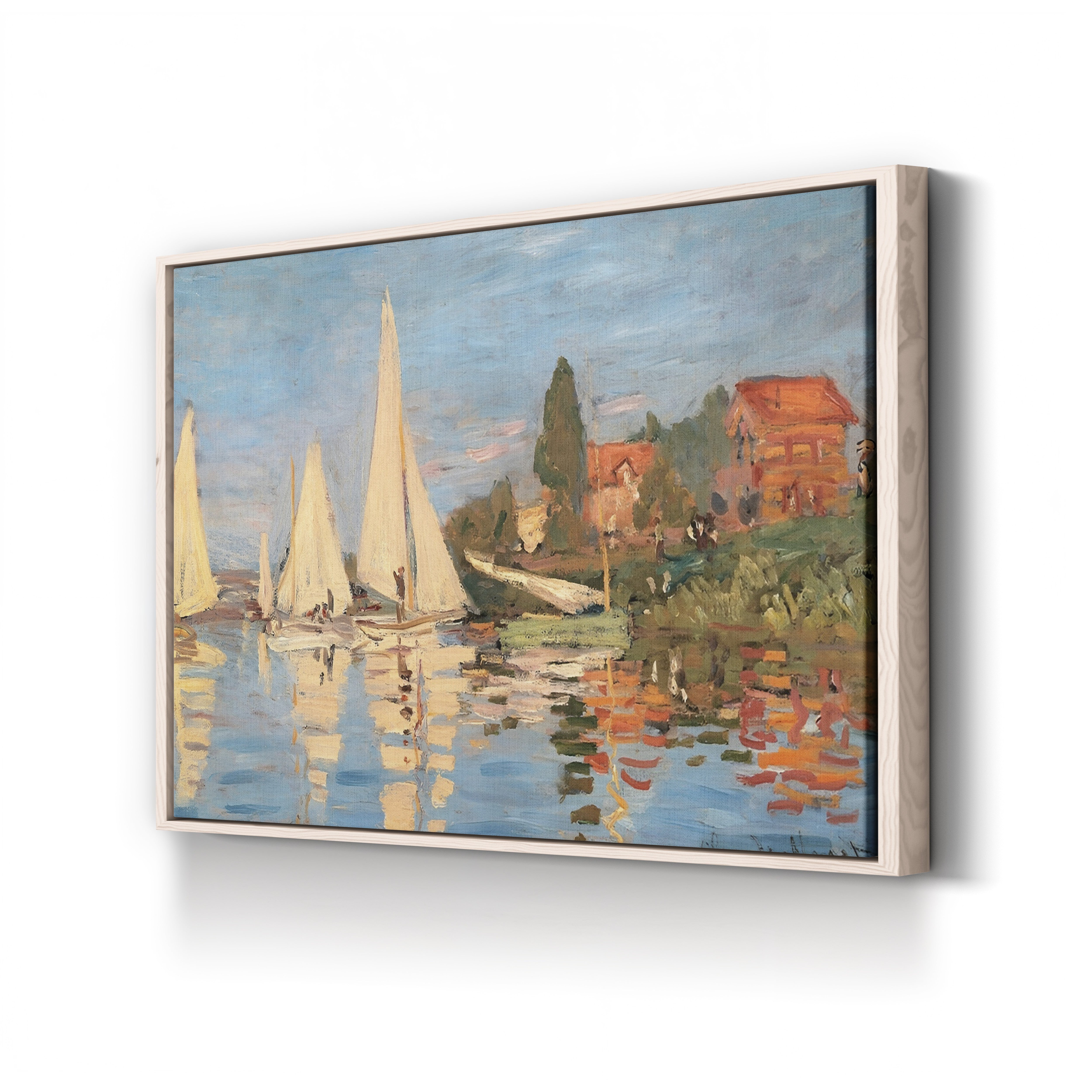 Regatta at Argenteuil (Régates à Argenteuil), 1872 by Claude Monet