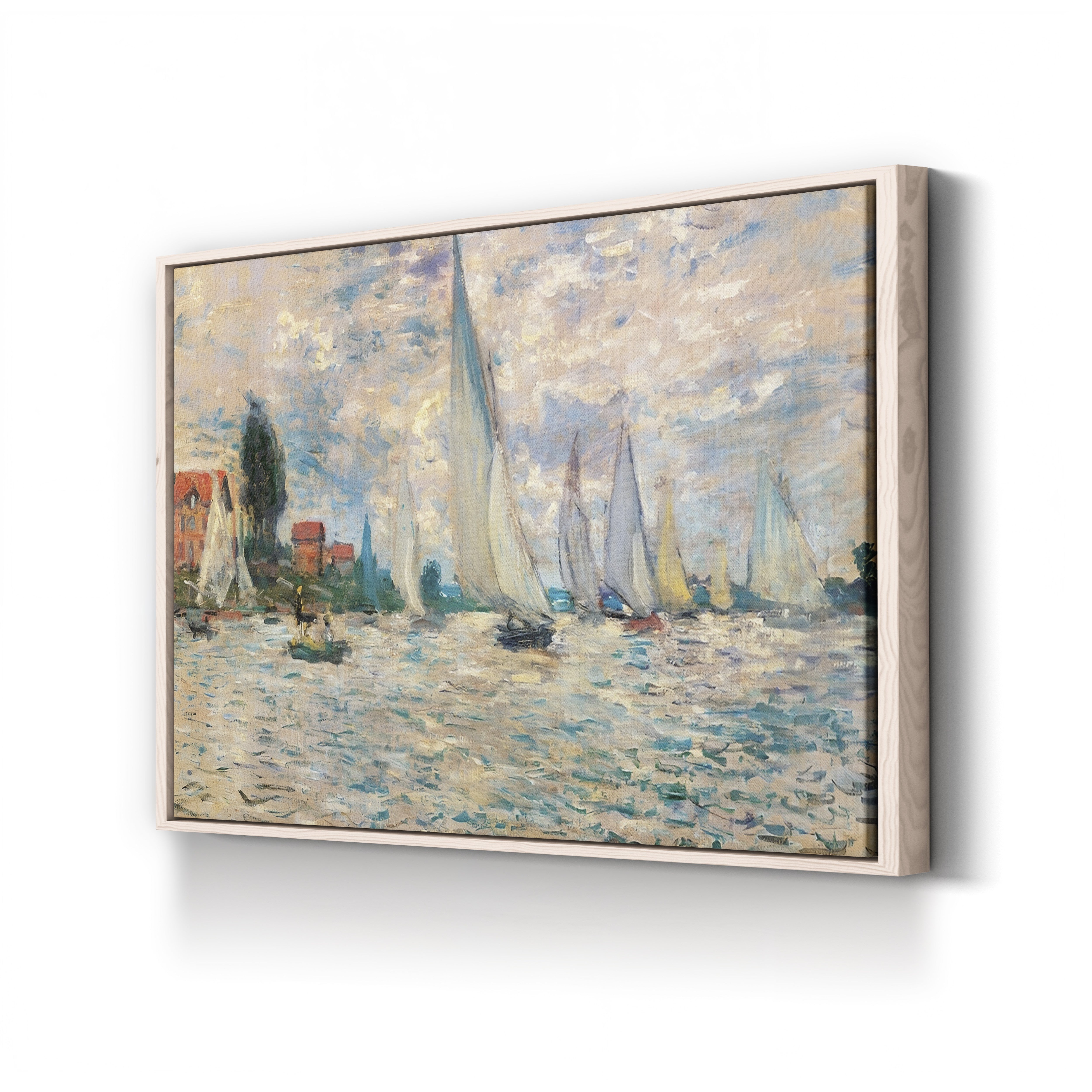 Regattas at Argenteuil (Régates à Argenteuil), 1872 by Claude Monet