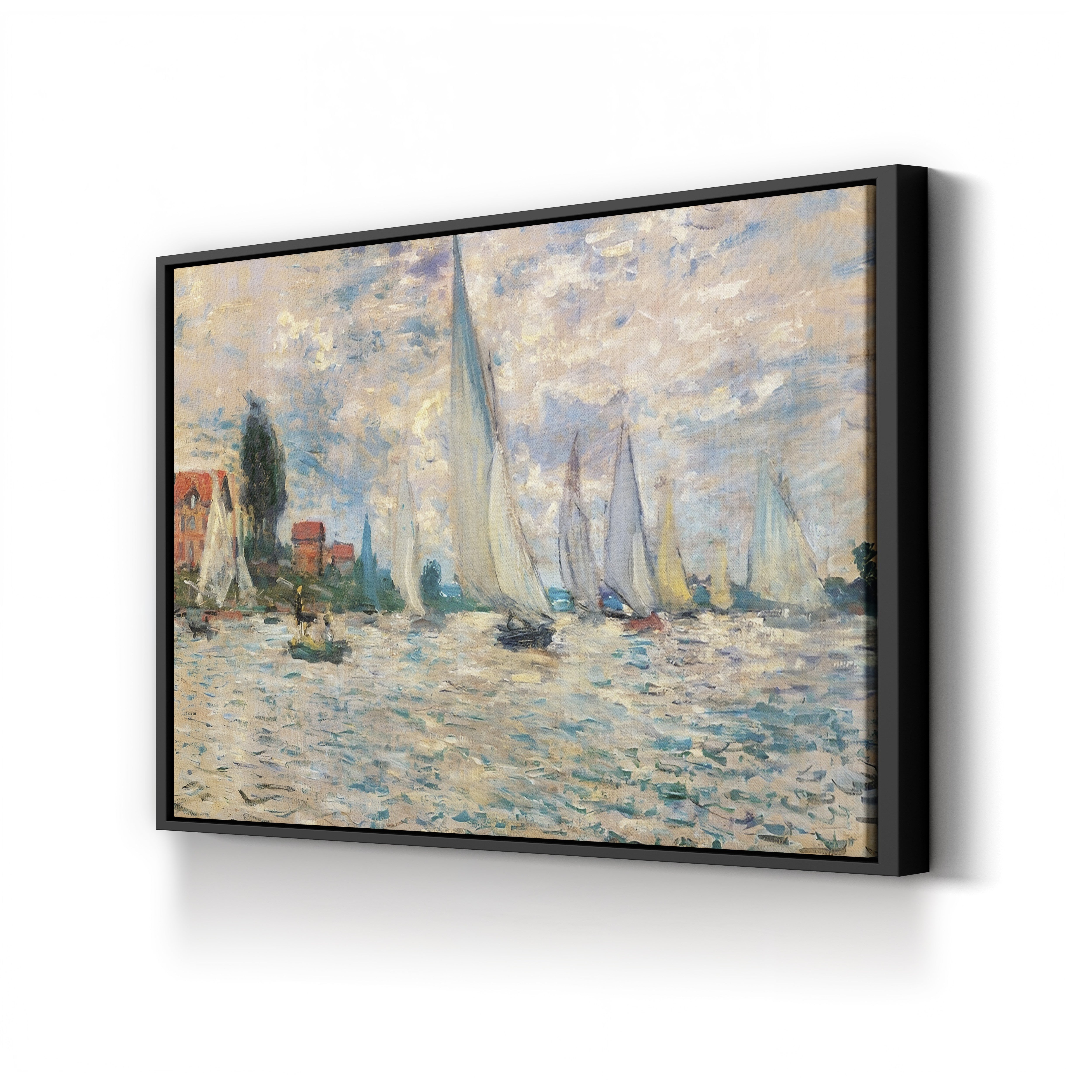 Regattas at Argenteuil (Régates à Argenteuil), 1872 by Claude Monet