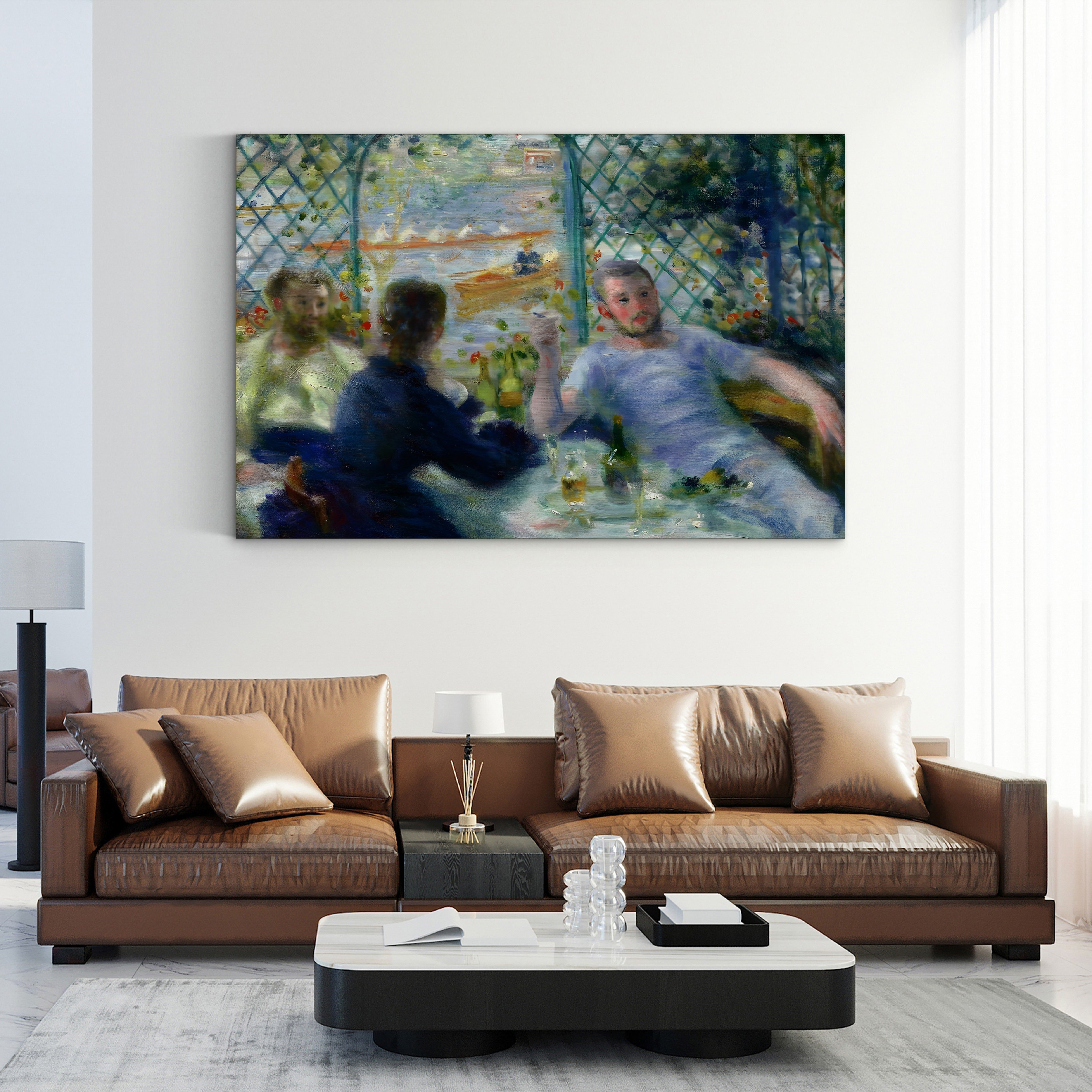 Lunch at the Restaurant Fournaise – Renoir Wall Art | Impressionist