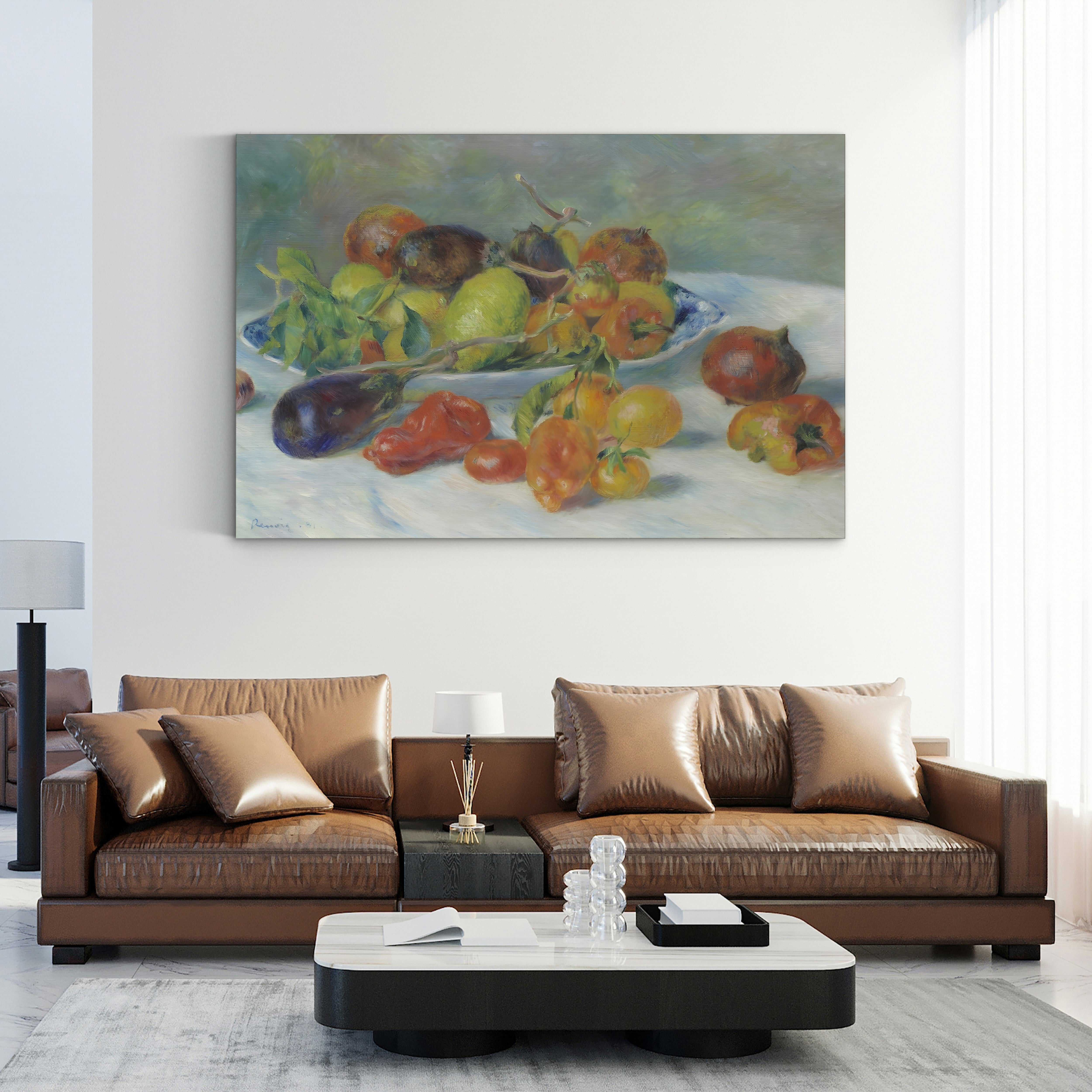 Fruits of the Midi, 1881 – Pierre-Auguste Renoir Wall Art | Impressionist Still Life Canvas Print