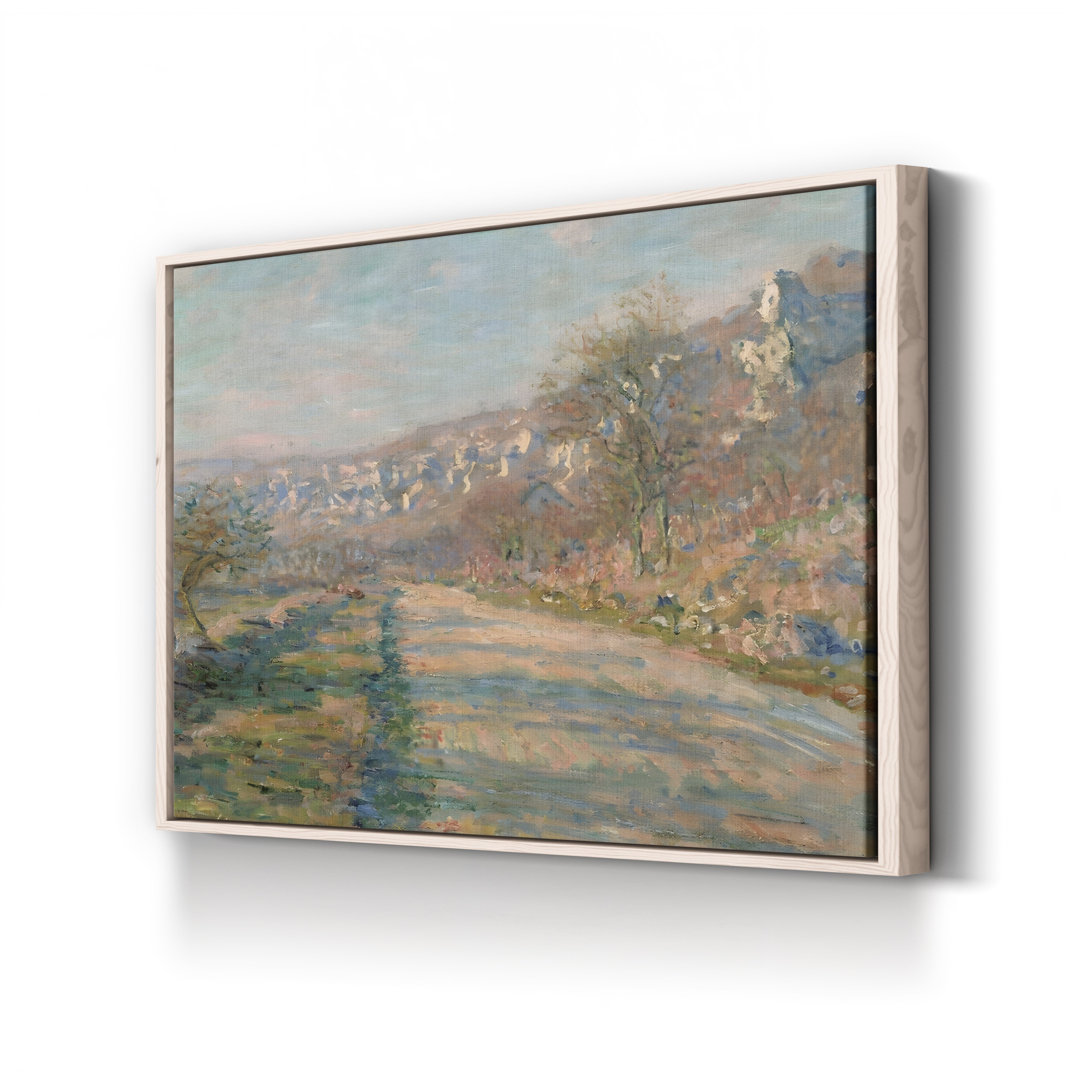 Road of La Roche-Guyon (Route de La Roche-Guyon), 1880 by Claude Monet