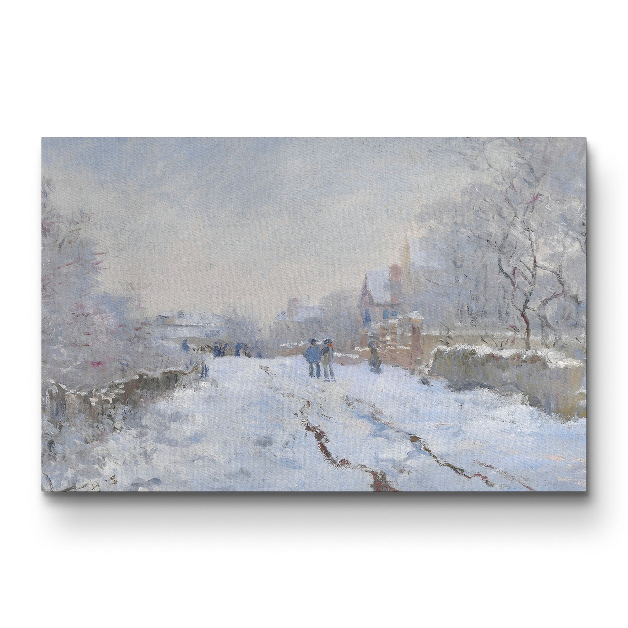 Snow Scene at Argenteuil (Rue sous la Neige, Argenteuil), 1875 by Claude Monet