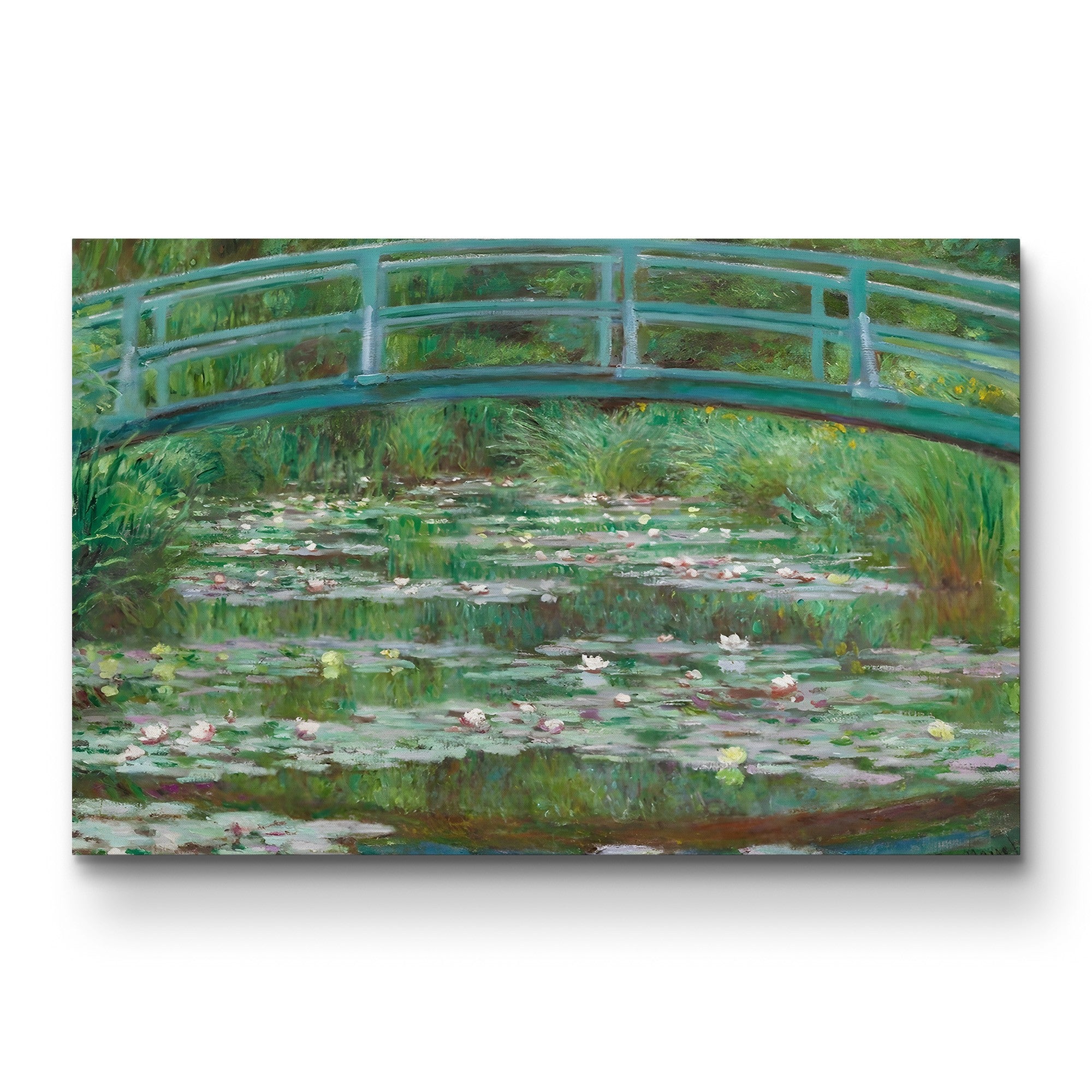 The Japanese Footbridge (Le Pont japonais), 1899 by Claude Monet