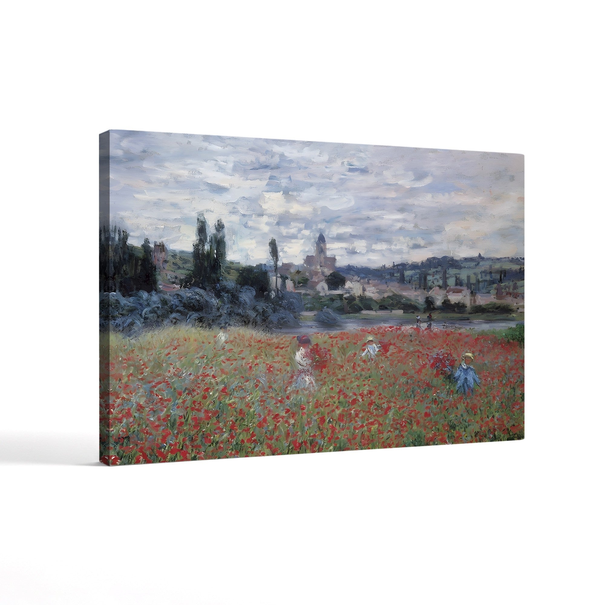 Poppy Field near Vétheuil (Champ de coquelicots près de Vétheuil), 1879 by Claude Monet
