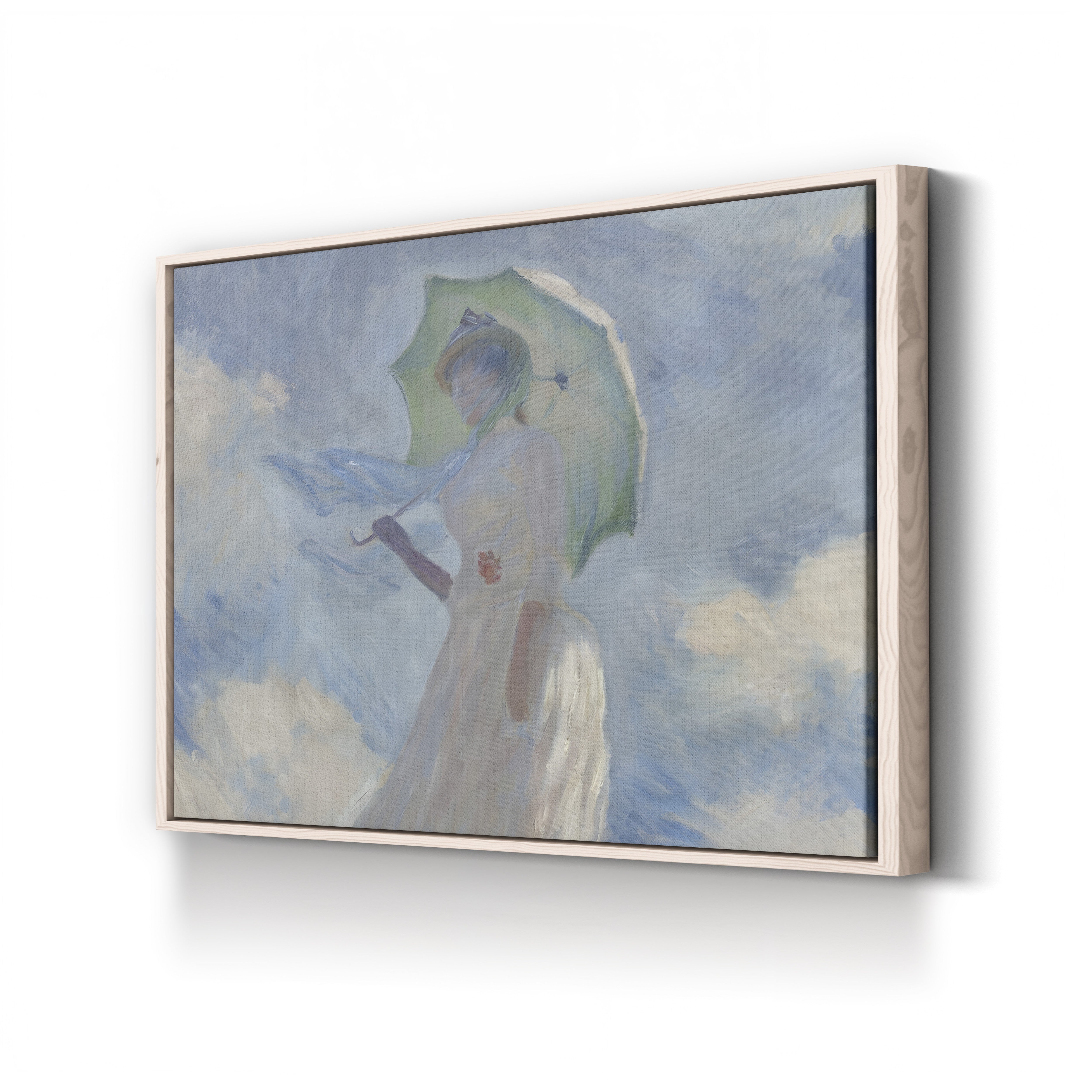 Essai de Figure en Plein Air, 1886 – Claude Monet Wall Art | French Impressionist Figure Print