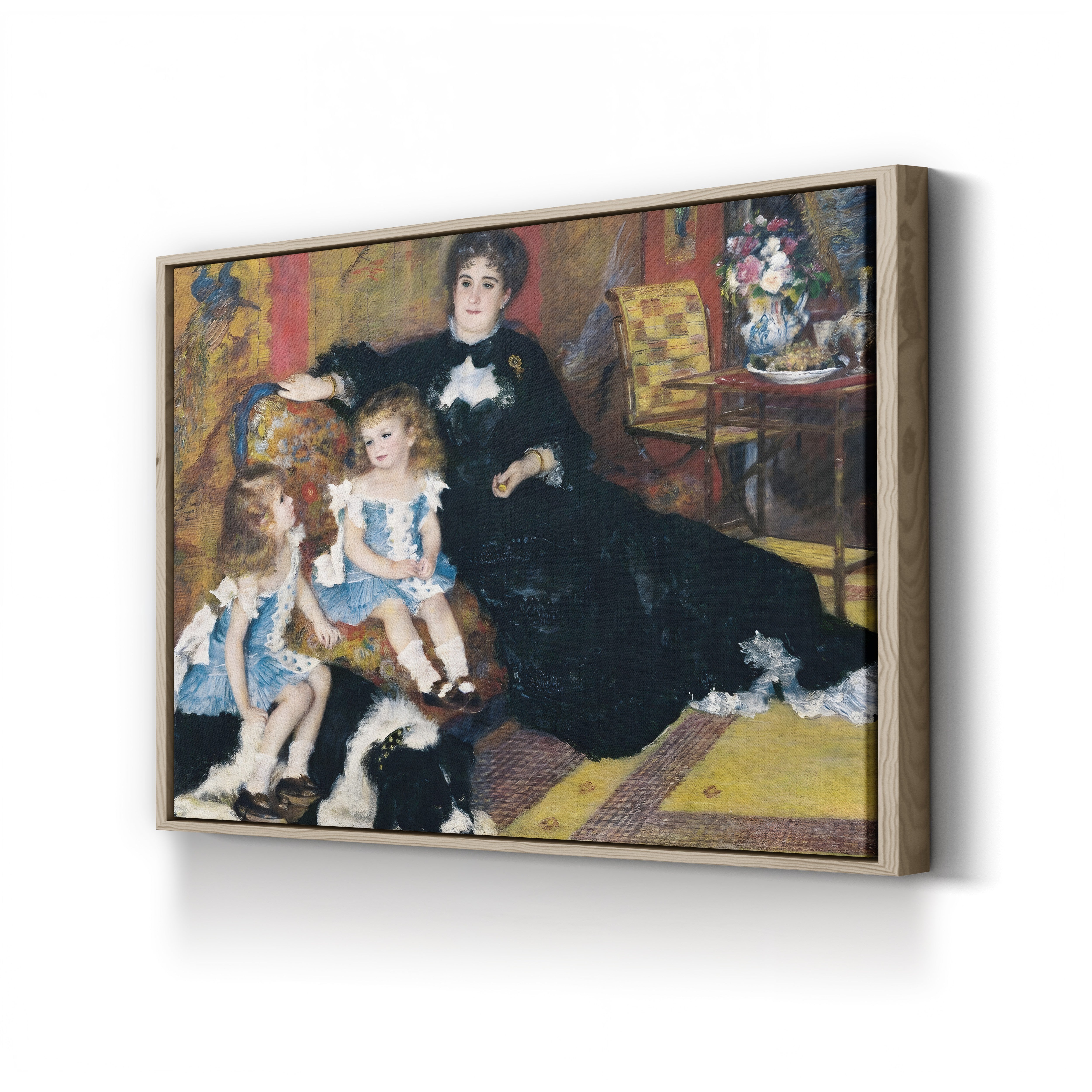 Madame Charpentier and Her Children – Renoir Wall Art | Portrait