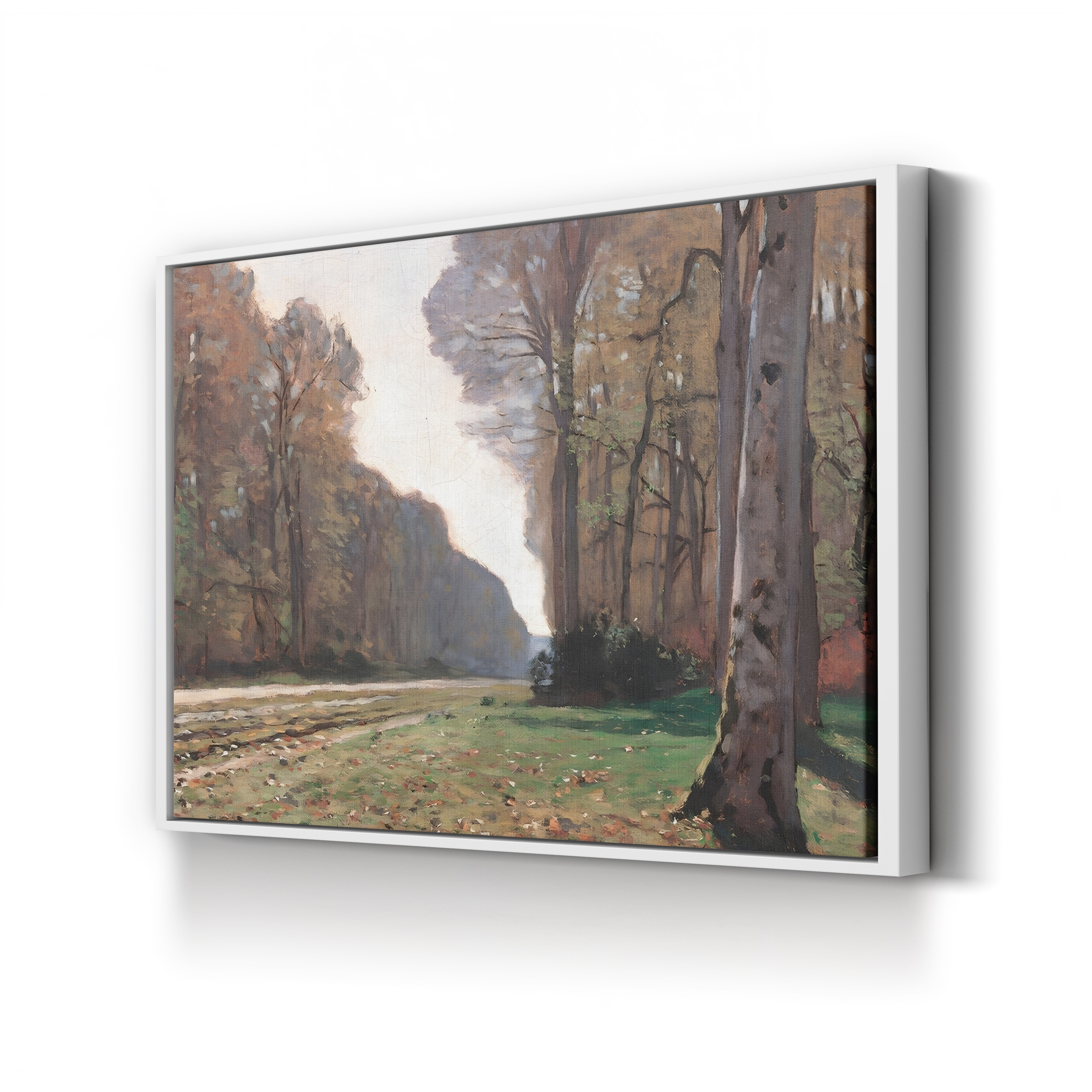 The Road to Chailly (Le Pavé de Chailly), c. 1865 by Claude Monet