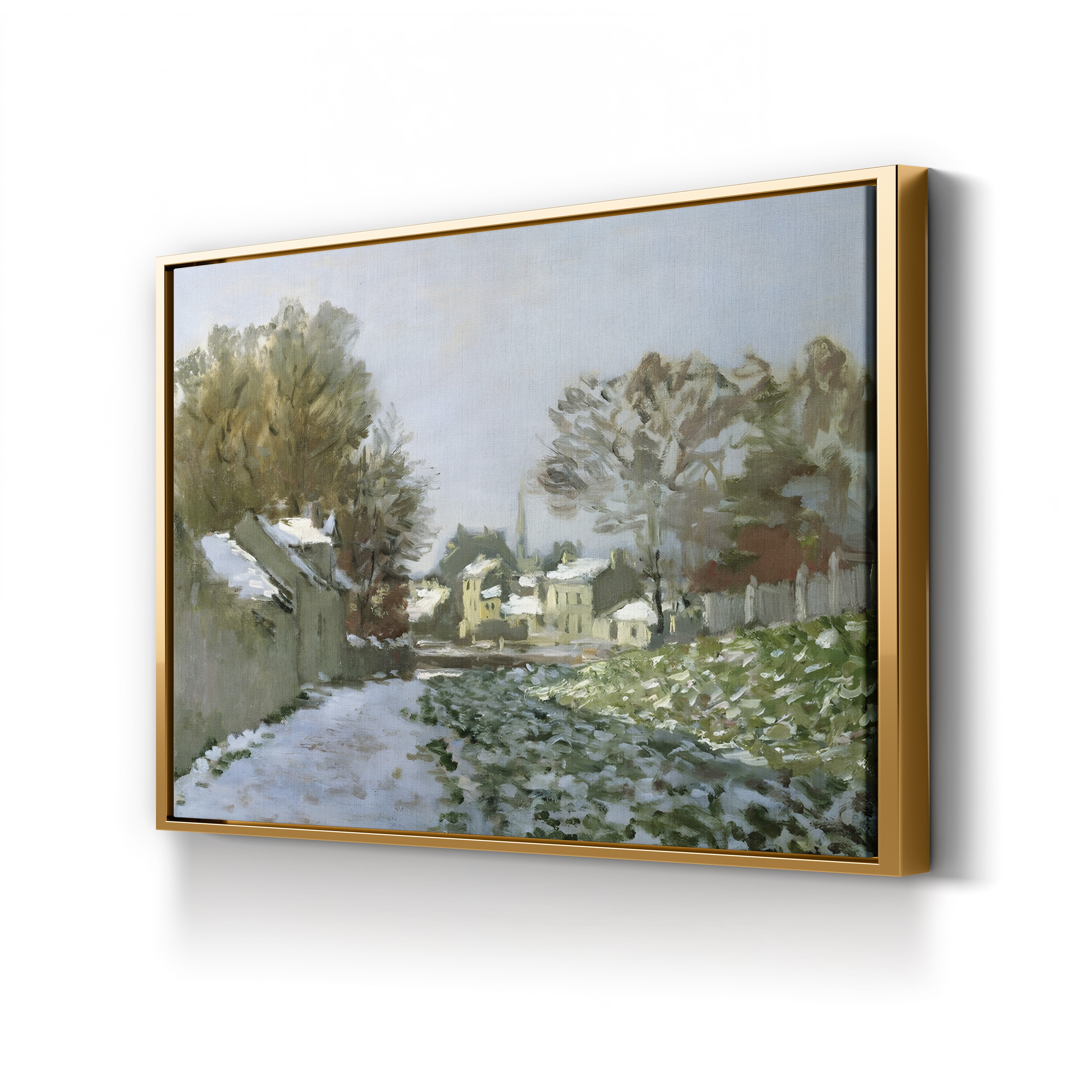 Snow at Argenteuil, 1874 by Claude Monet