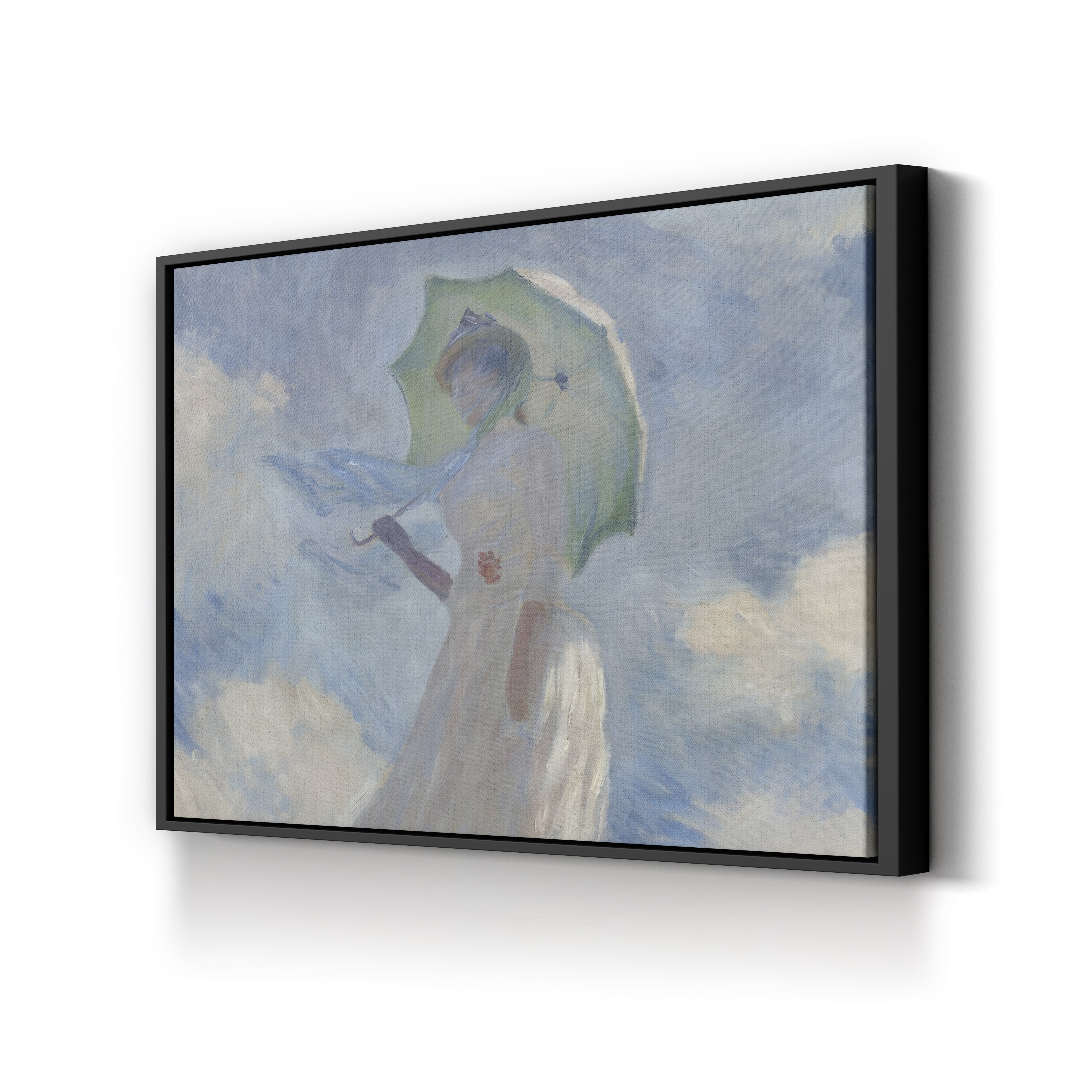 Essai de Figure en Plein Air, 1886 – Claude Monet Wall Art | French Impressionist Figure Print