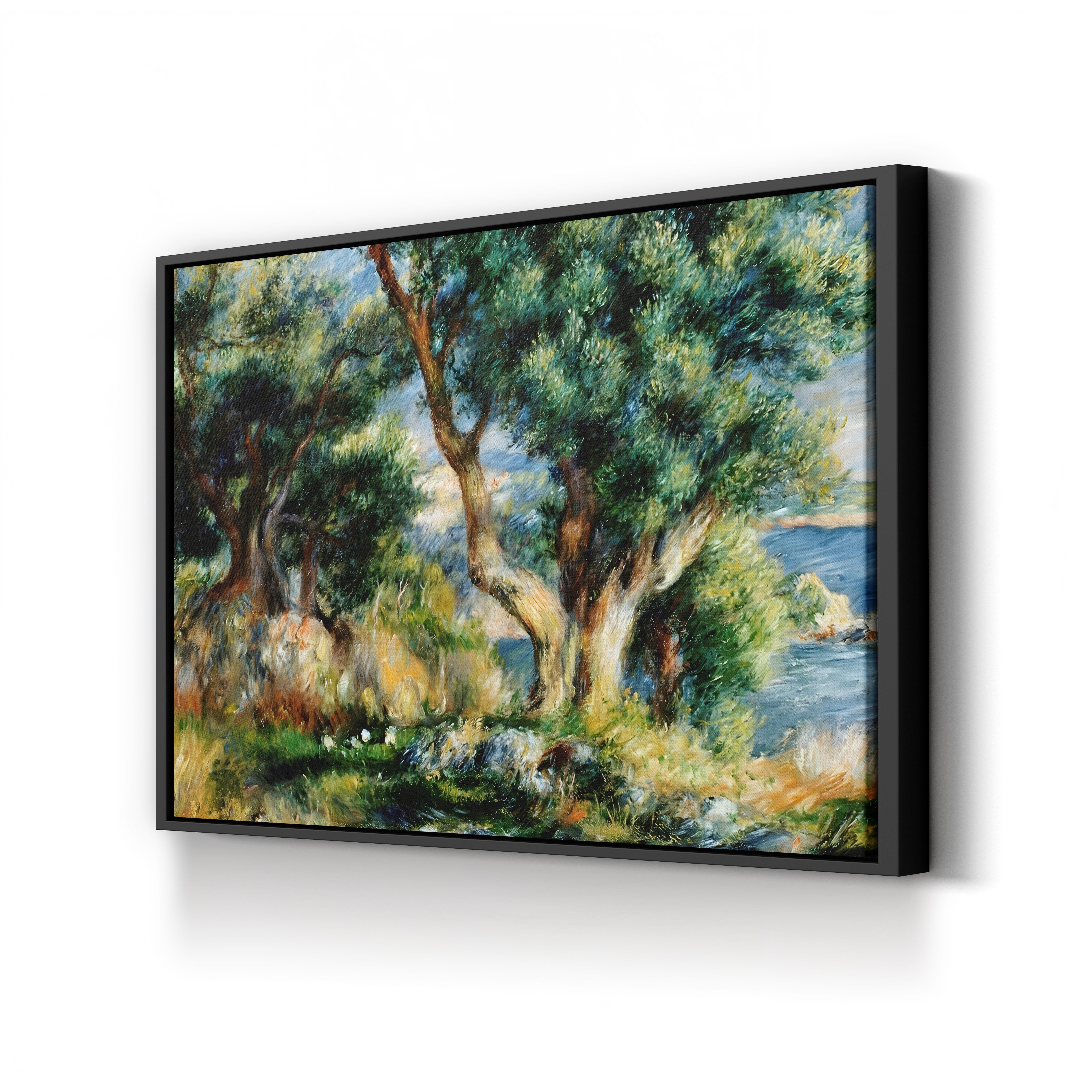 Landscape Near Menton – Renoir Wall Art | Impressionist Landscape