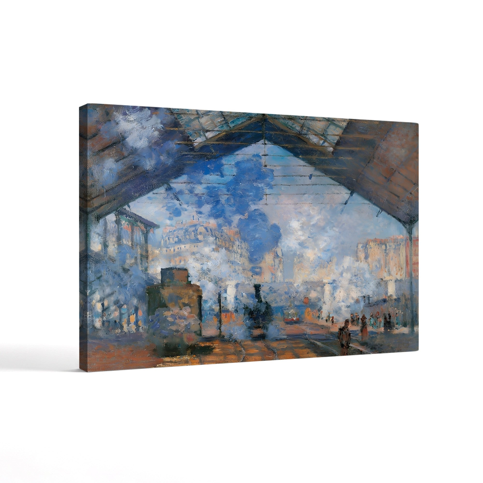 The Saint-Lazare Station (La Gare Saint-Lazare), 1877 by Claude Monet
