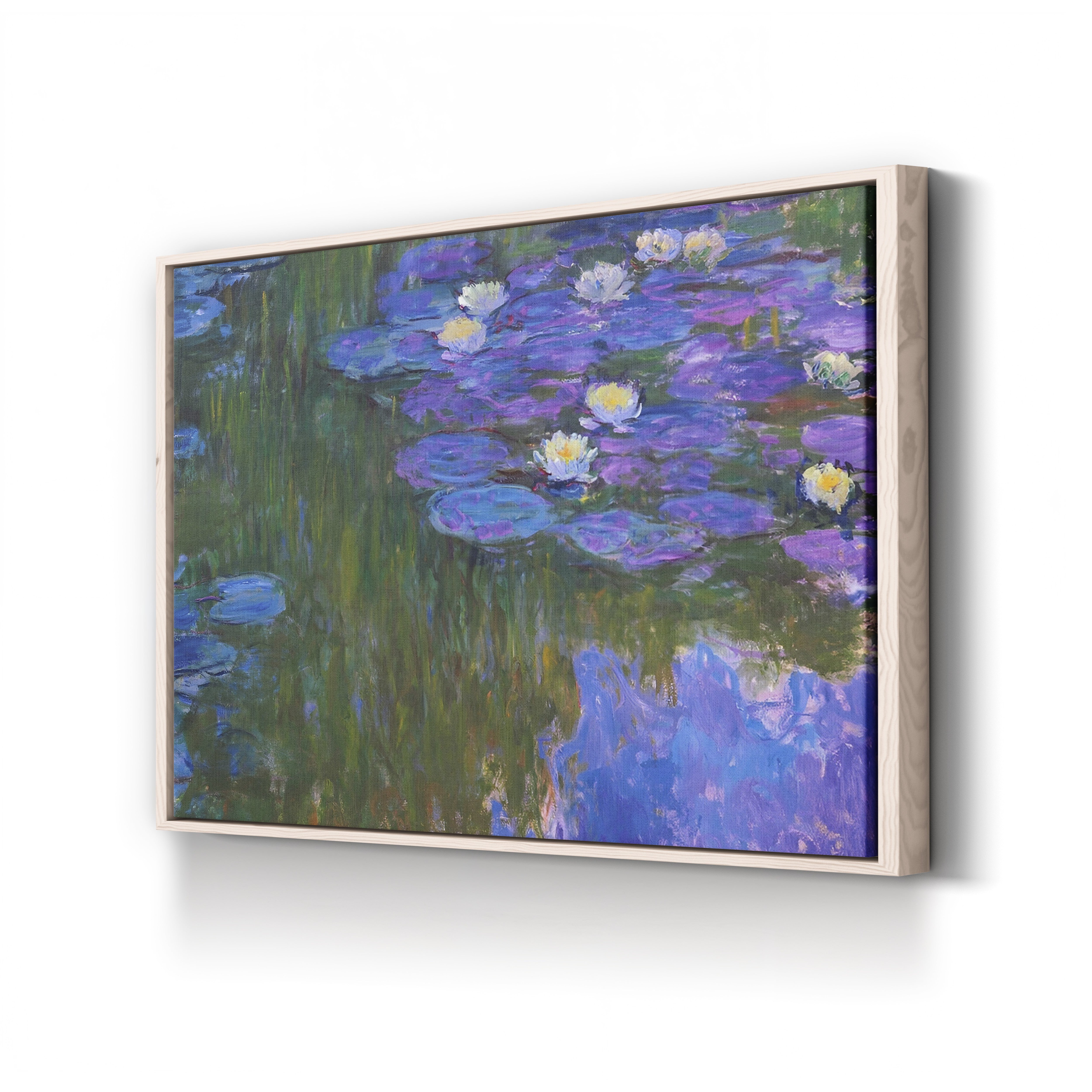 Water Lilies in Bloom (Nymphéas en Fleur), 1914-1917 by Claude Monet