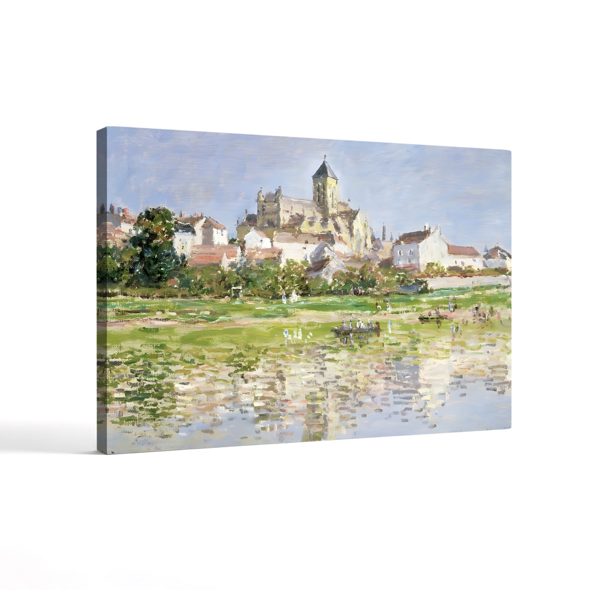 The Church at Vétheuil (L’Église de Vétheuil), 1880 by Claude Monet