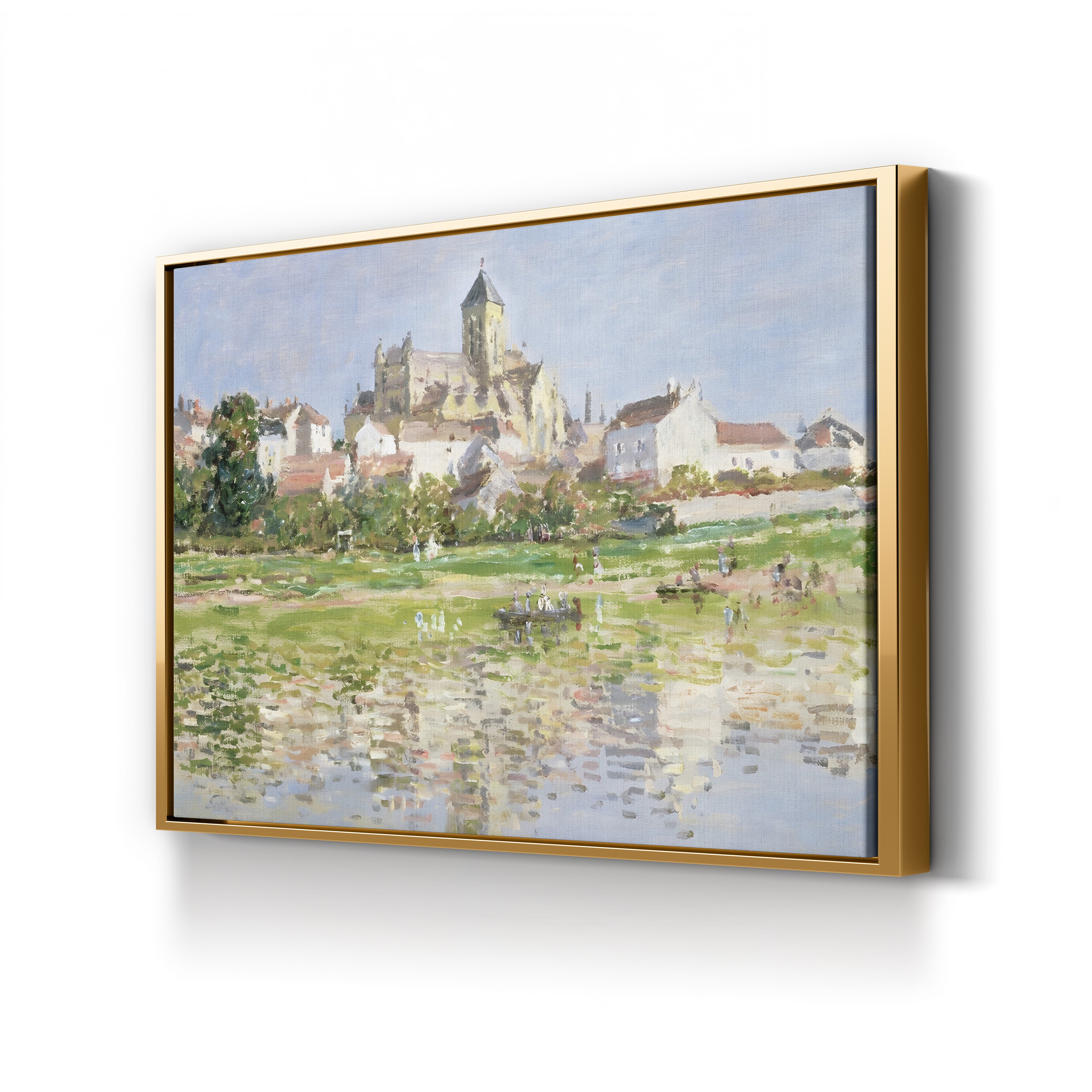 The Church at Vétheuil (L’Église de Vétheuil), 1880 by Claude Monet