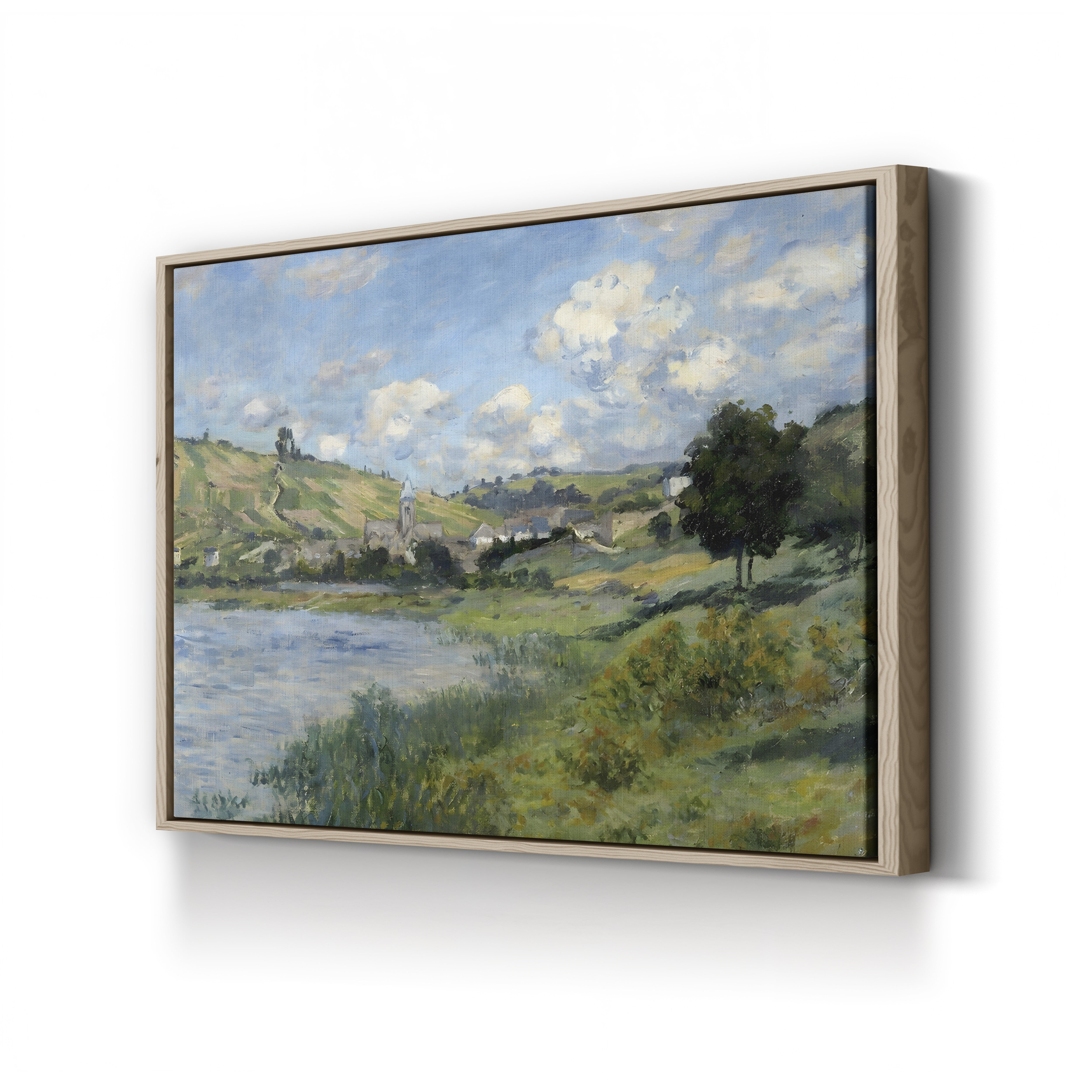 Landscape at Vétheuil (Paysage, Vétheuil), 1879 by Claude Monet