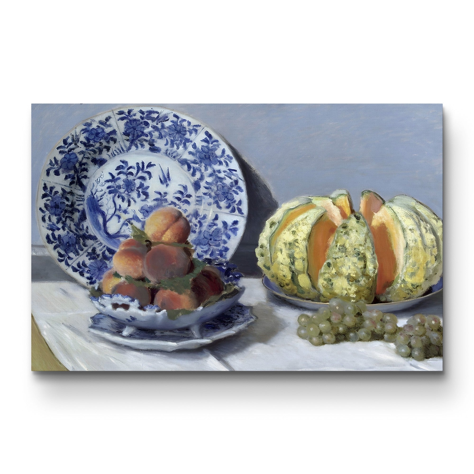 Still Life with Melon (Nature morte au melon), 1872 by Claude Monet