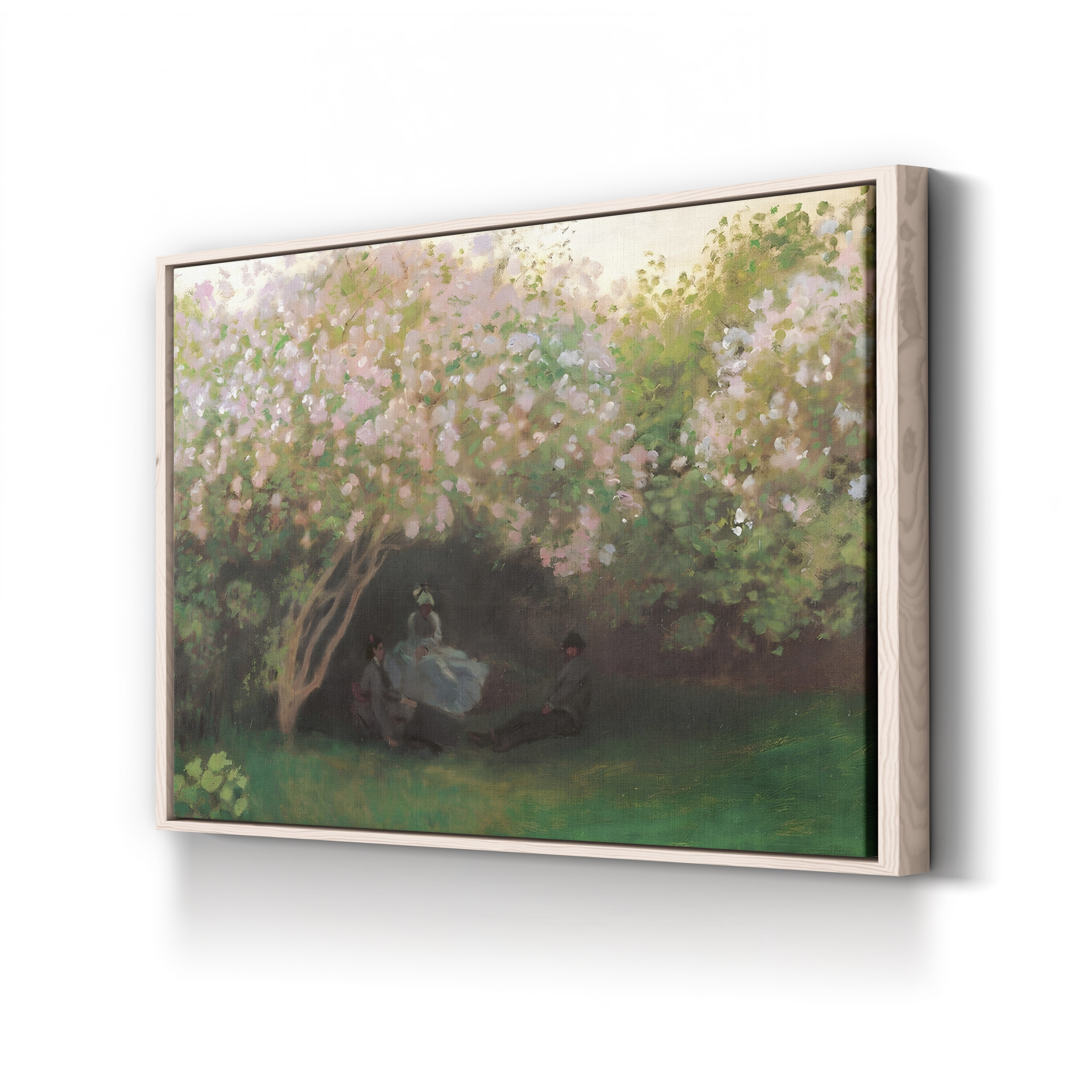 Lilacs, Grey Weather (Lilas, temps gris), 1872-73 by Claude Monet