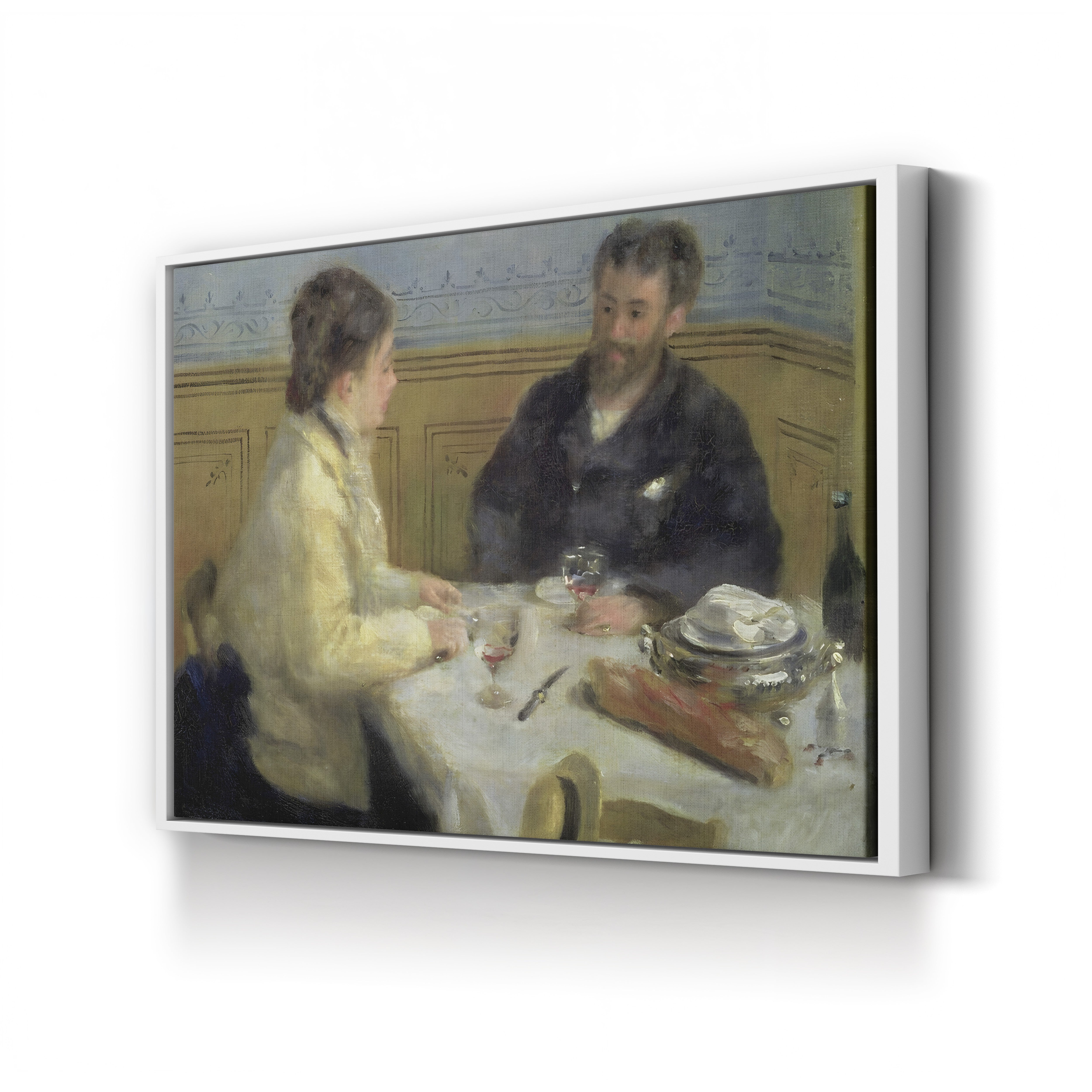 The Luncheon, 1879 – Pierre-Auguste Renoir Wall Art | Impressionist Figural Canvas Print