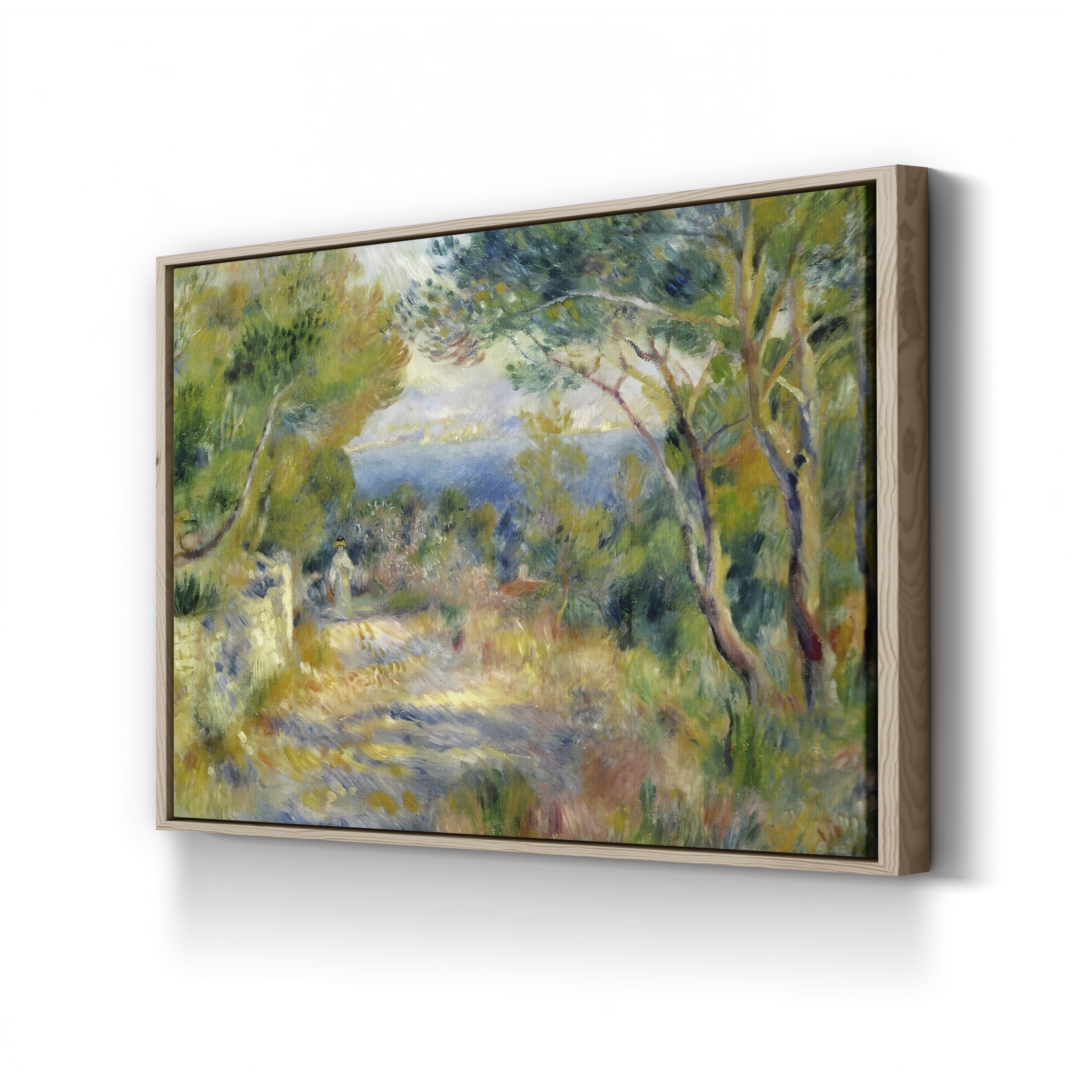 L'Estaque, 1882 – Renoir Wall Art | Impressionist Landscape Canvas