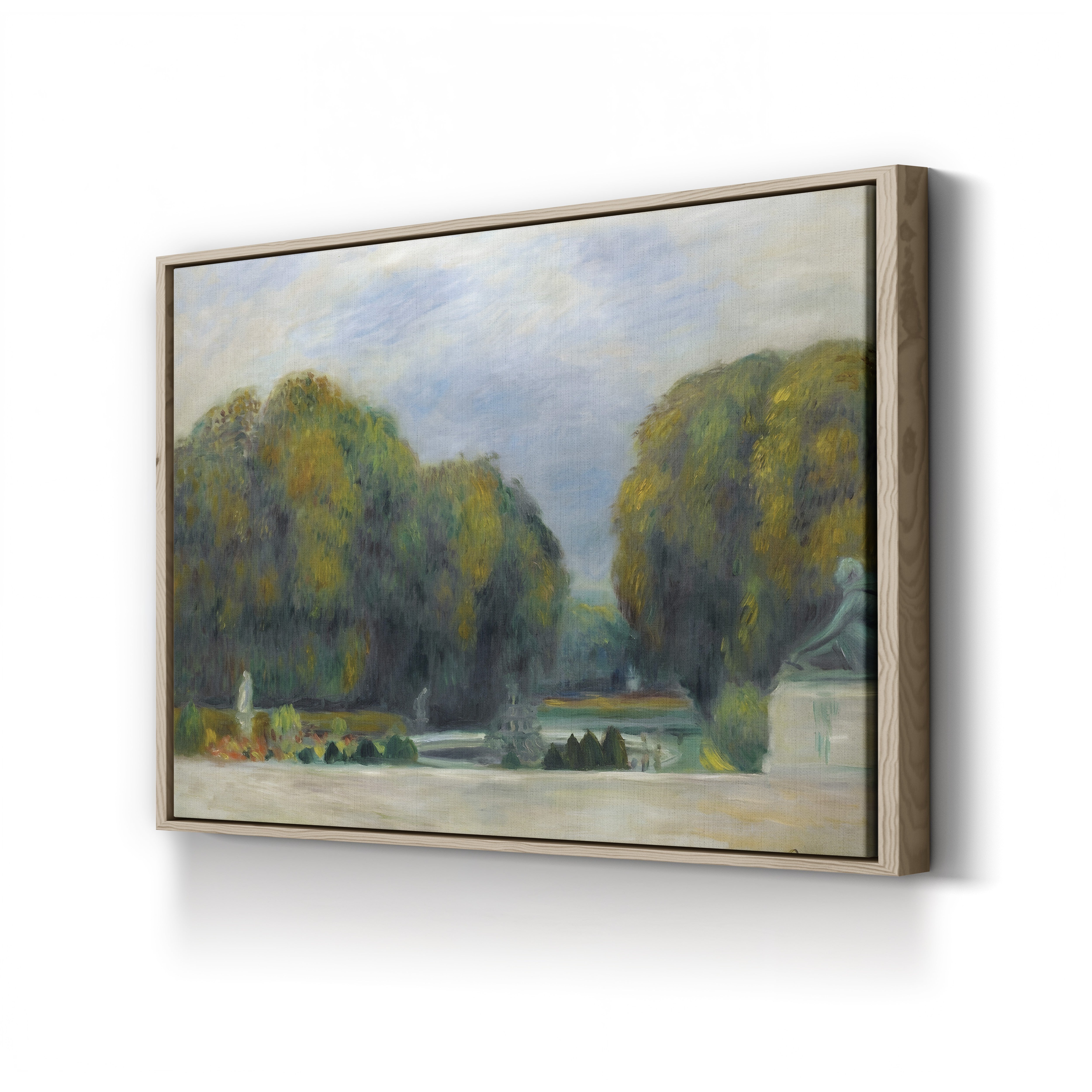 Versailles – Pierre-Auguste Renoir Wall Art | Impressionist Garden Canvas Print