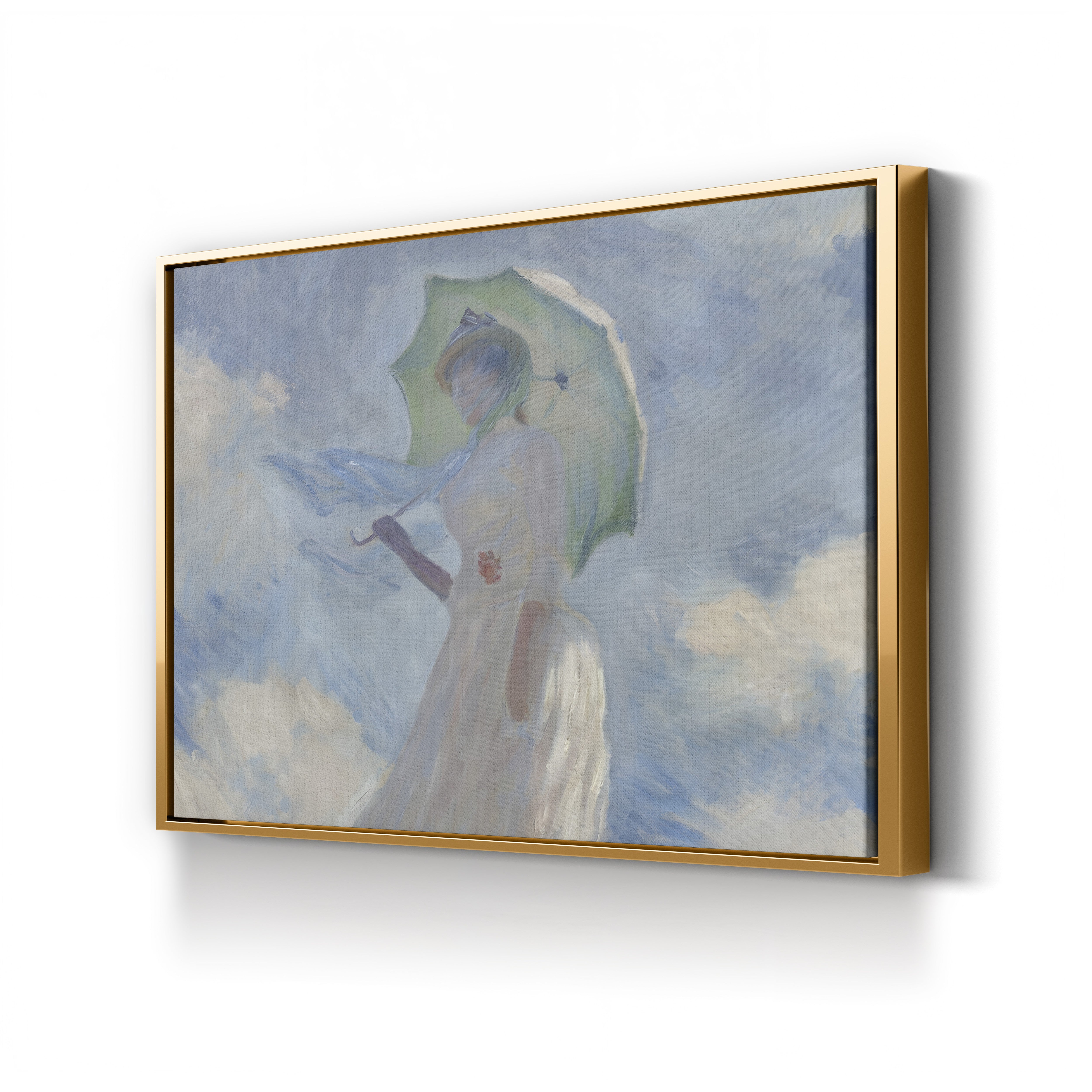 Essai de Figure en Plein Air, 1886 – Claude Monet Wall Art | French Impressionist Figure Print
