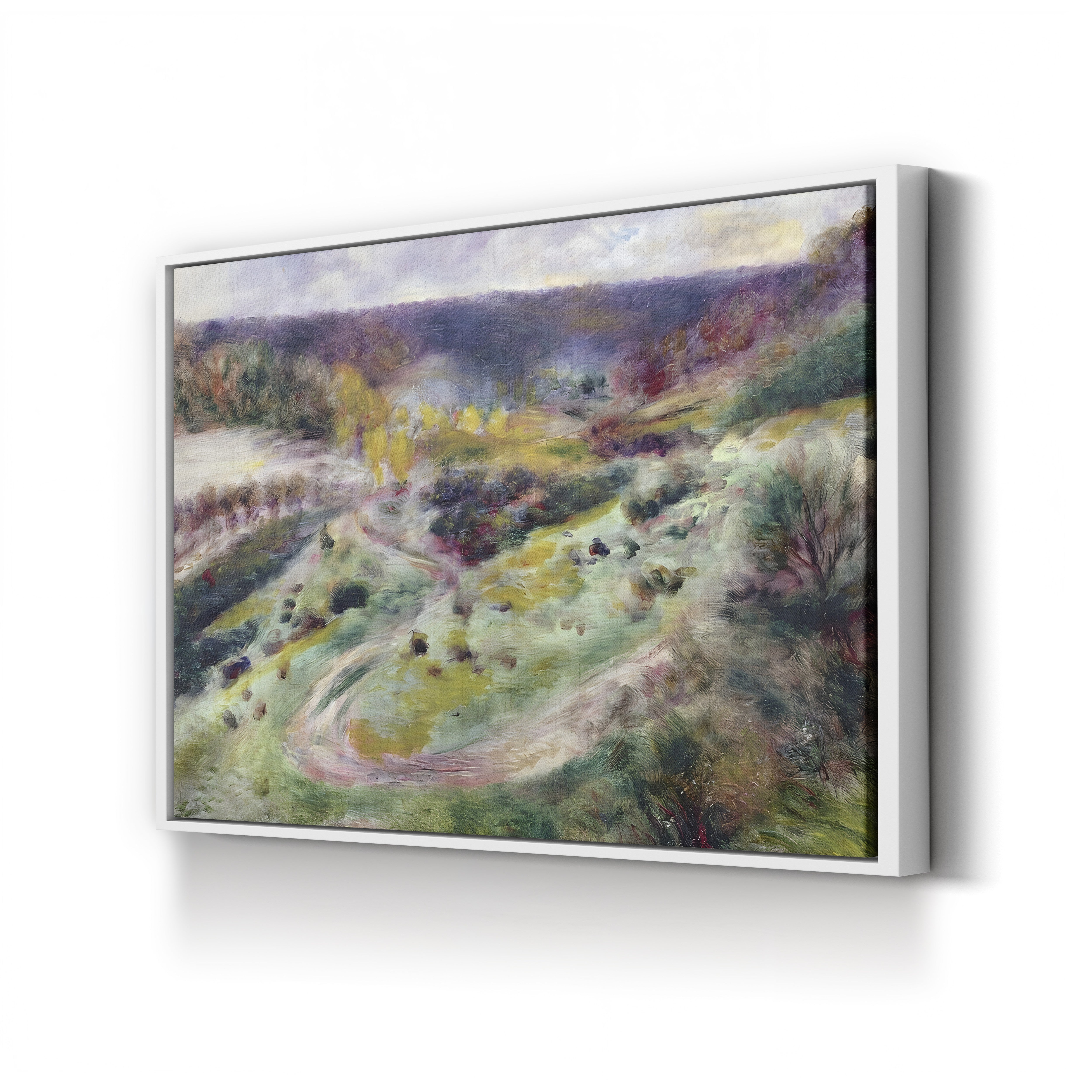 Landscape at Wargemont, 1879 – Renoir Wall Art | Normandy Canvas