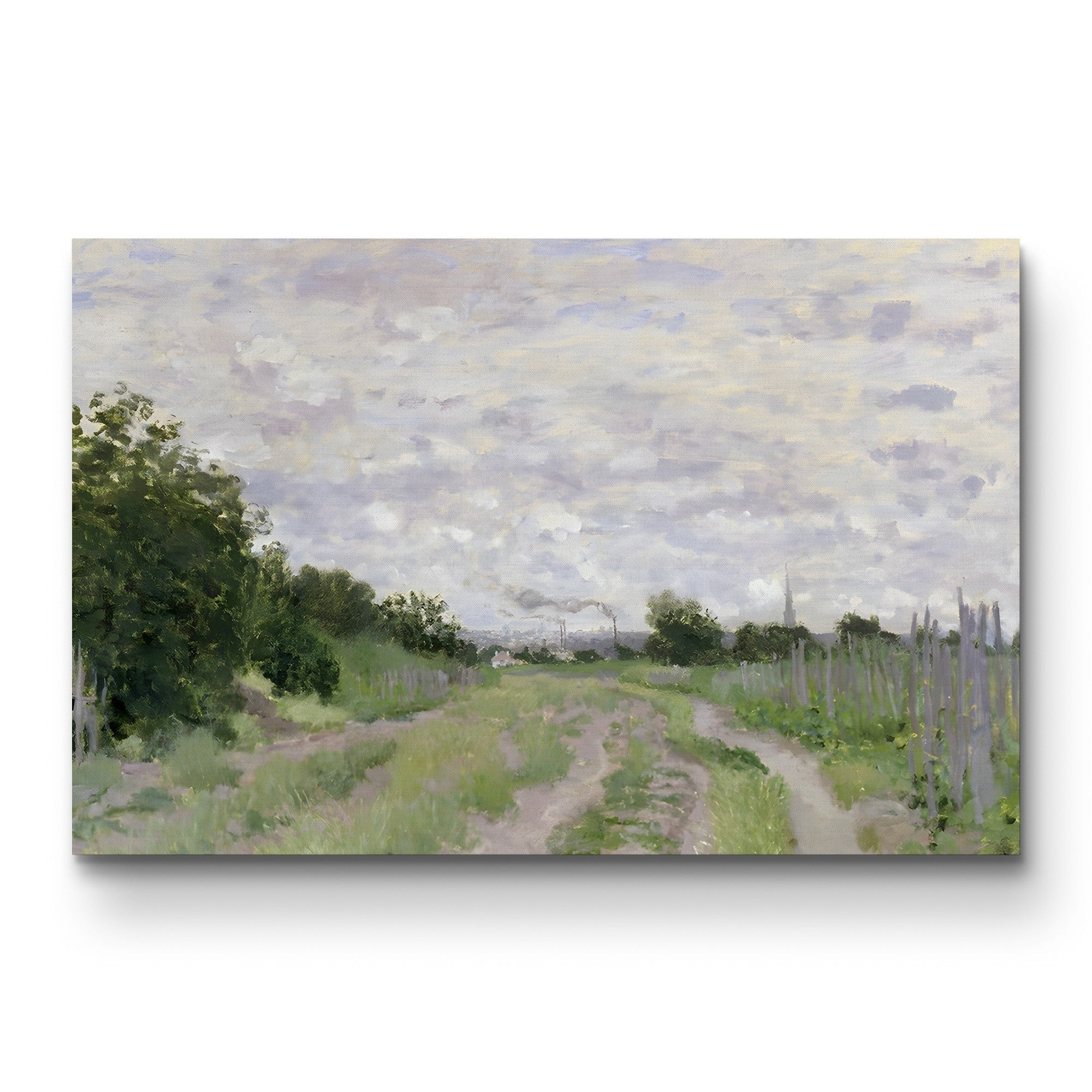 Path through the Vines at Argenteuil (Chemin dans les vignes), 1872 by Claude Monet