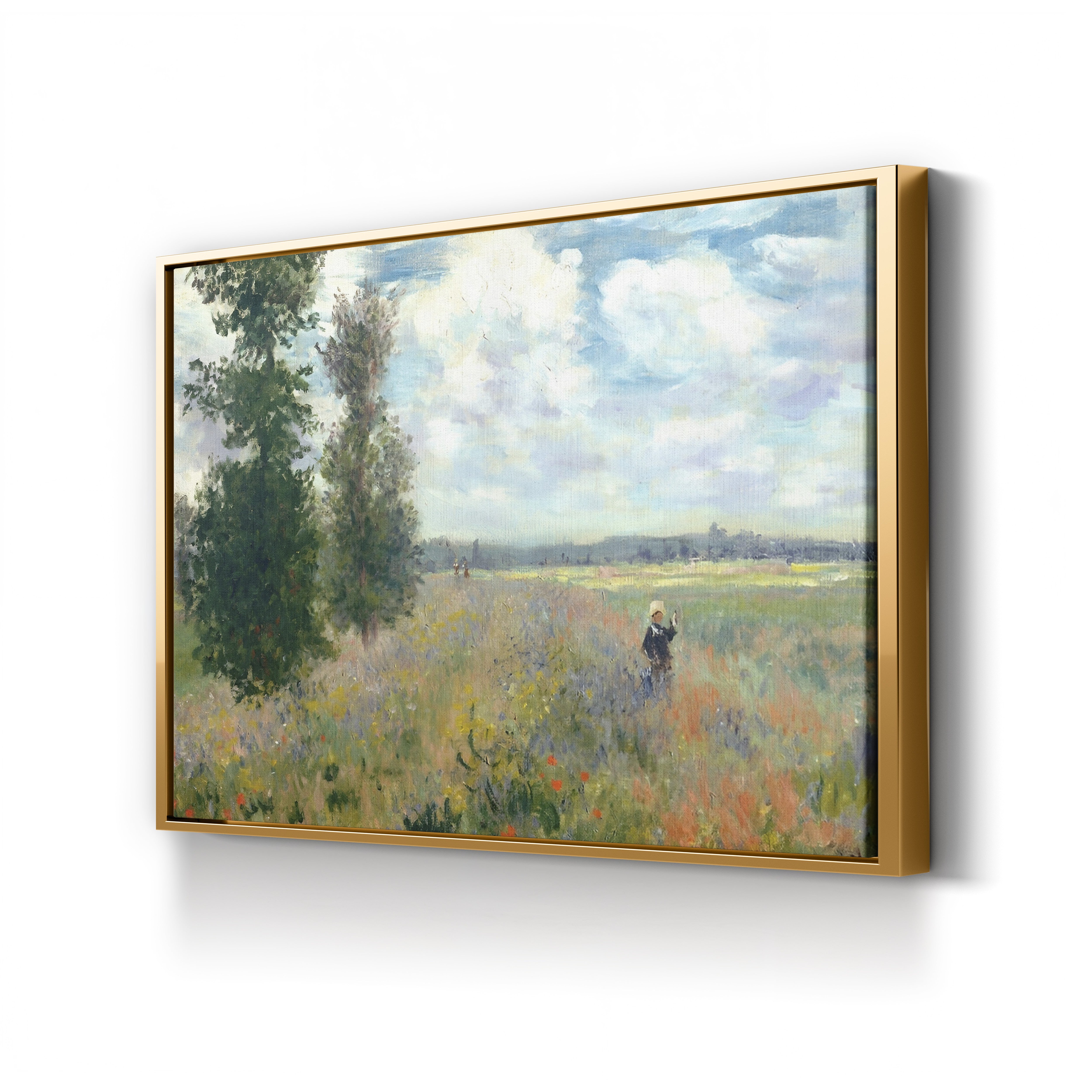 Poppy Fields near Argenteuil (Champs de coquelicots près d’Argenteuil), 1875 by Claude Monet