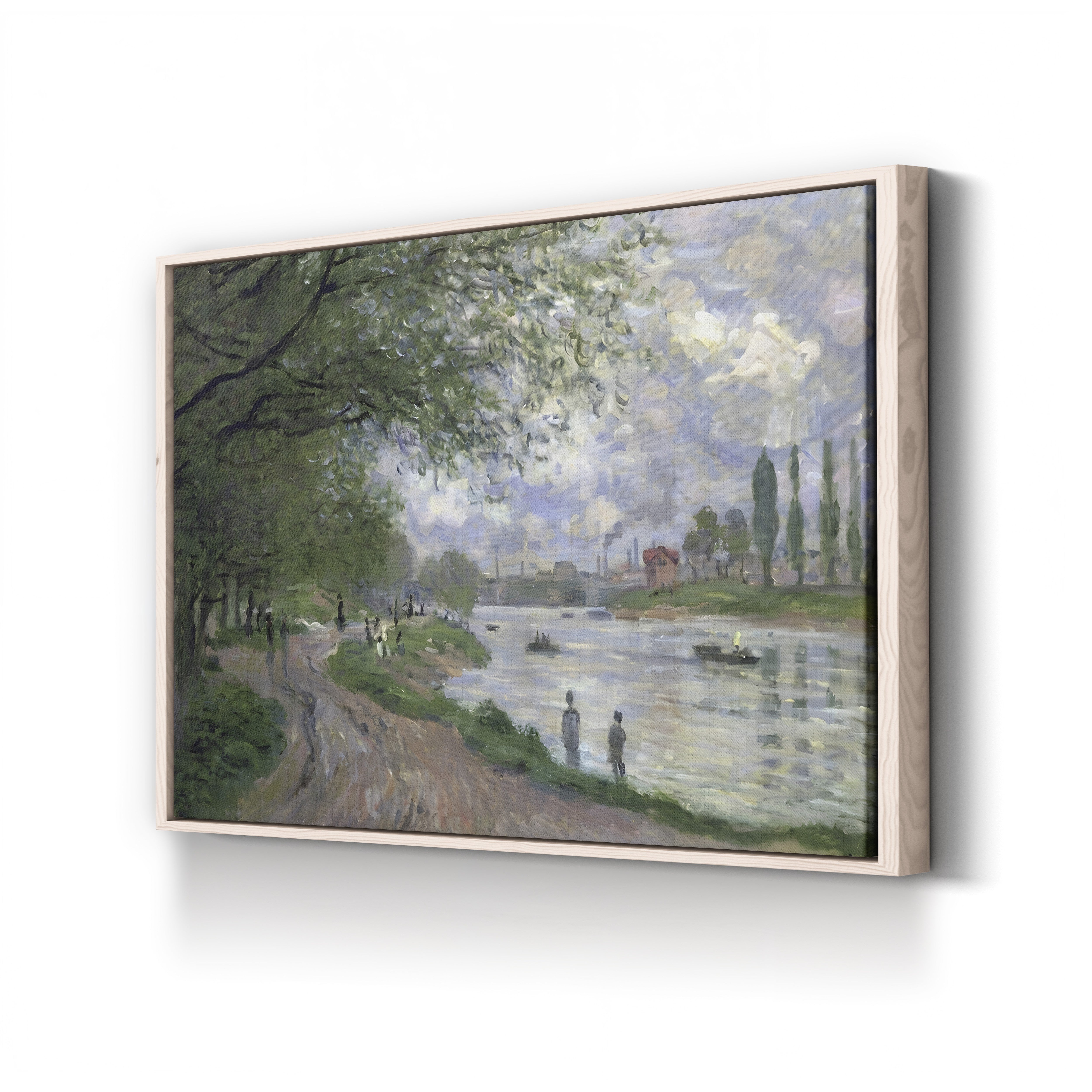 The Island of La Grande Jatte (L’Île de la Grande Jatte), 1878 by Claude Monet