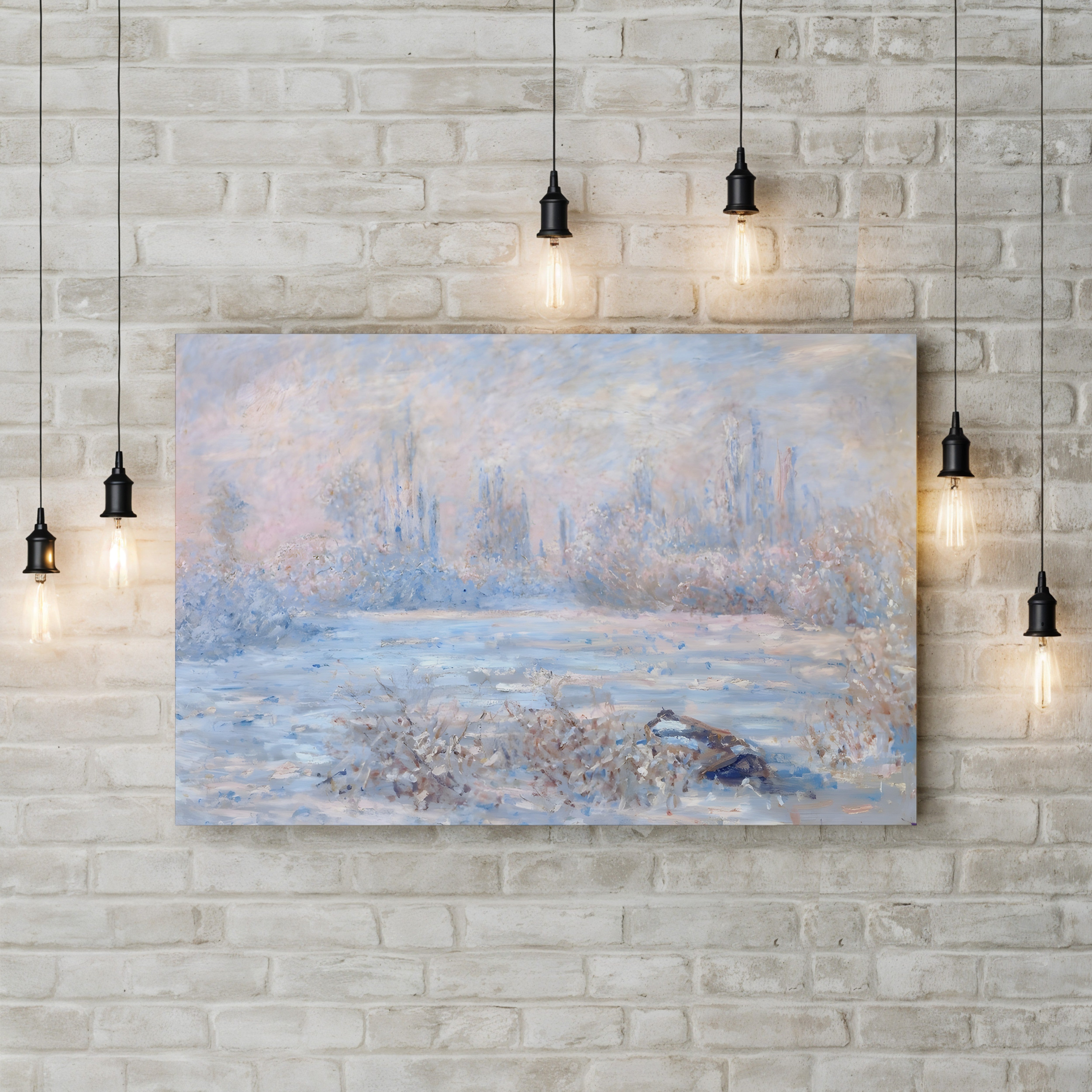 Frost (Le Givre) by Claude Monet