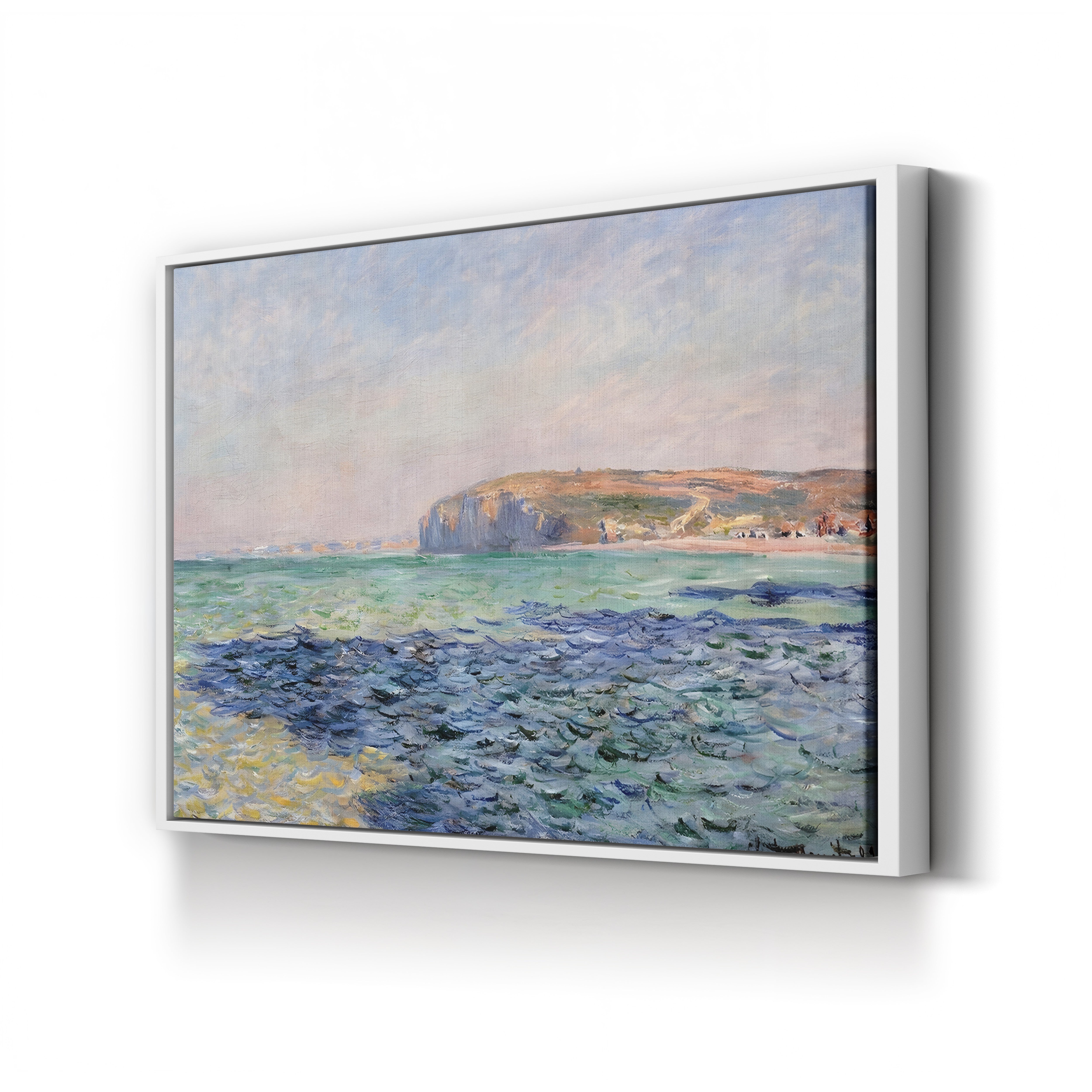 Shadows on the Sea. The Cliffs at Pourville (Ombres sur la mer. Les falaises à Pourville), 1882 by Claude Monet