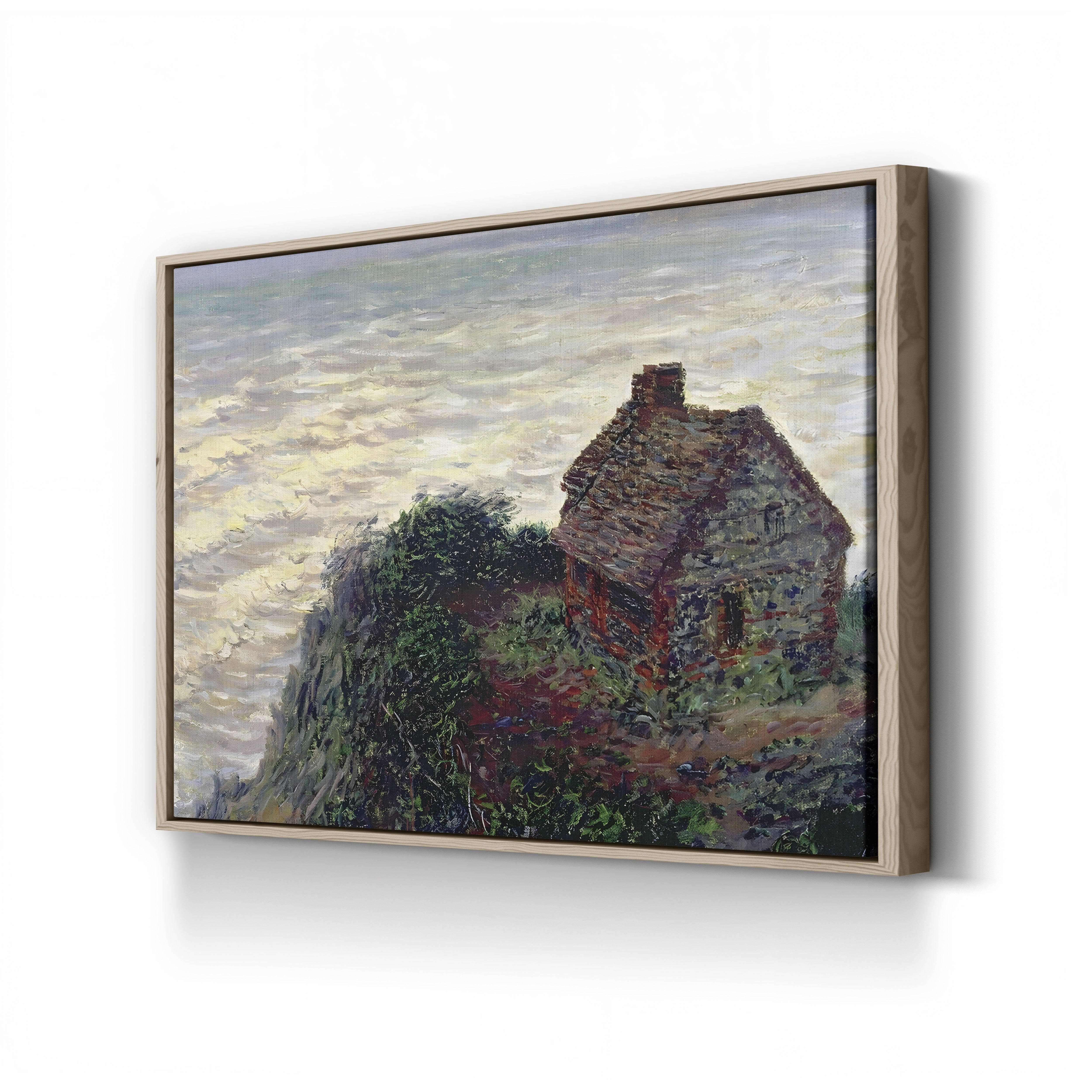 The Customs Officer’s House at Varengeville (La Cabane du douanier à Varengeville), 1882 by Claude Monet