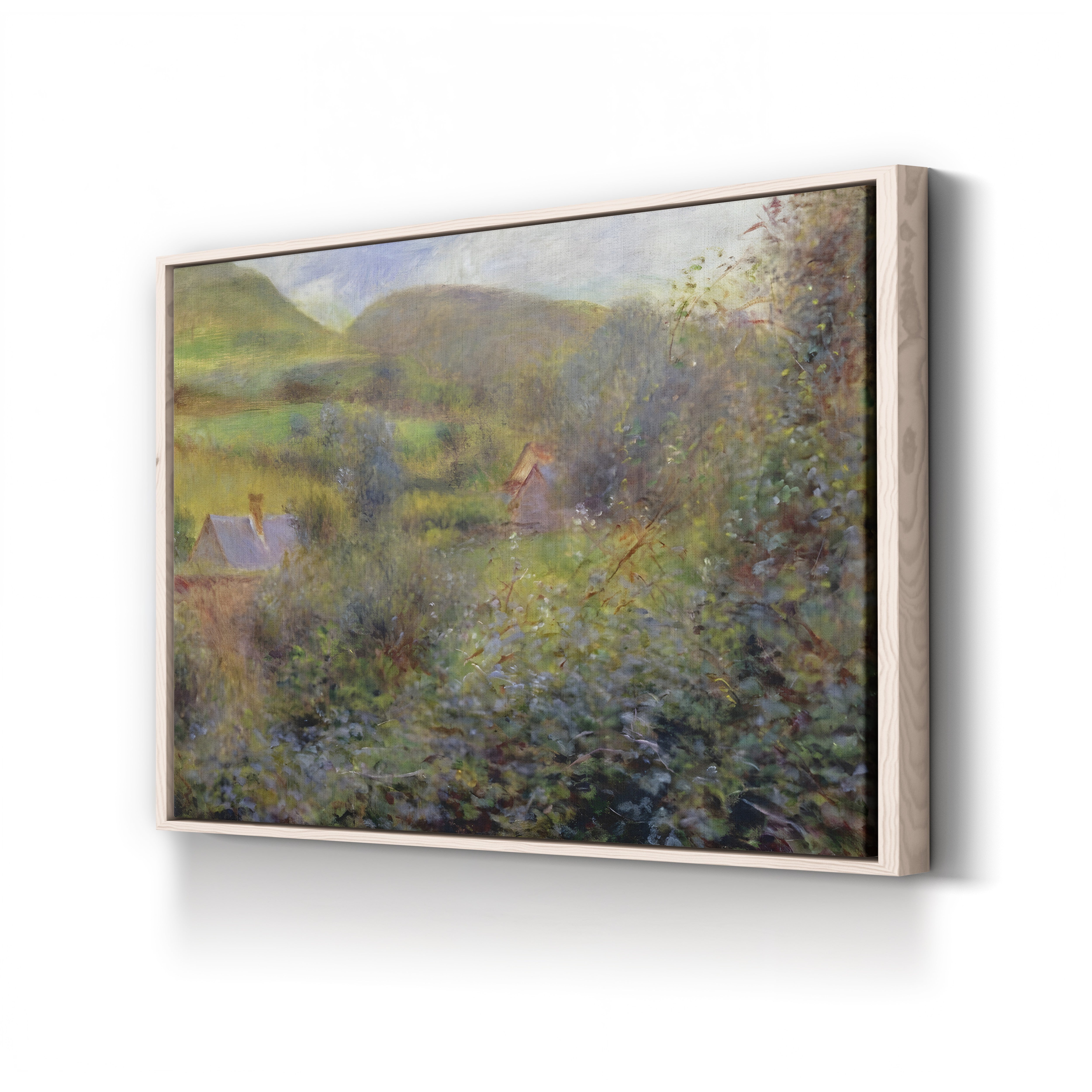 Pourville, 1878 – Renoir Wall Art | Impressionist Coastal Canvas Print