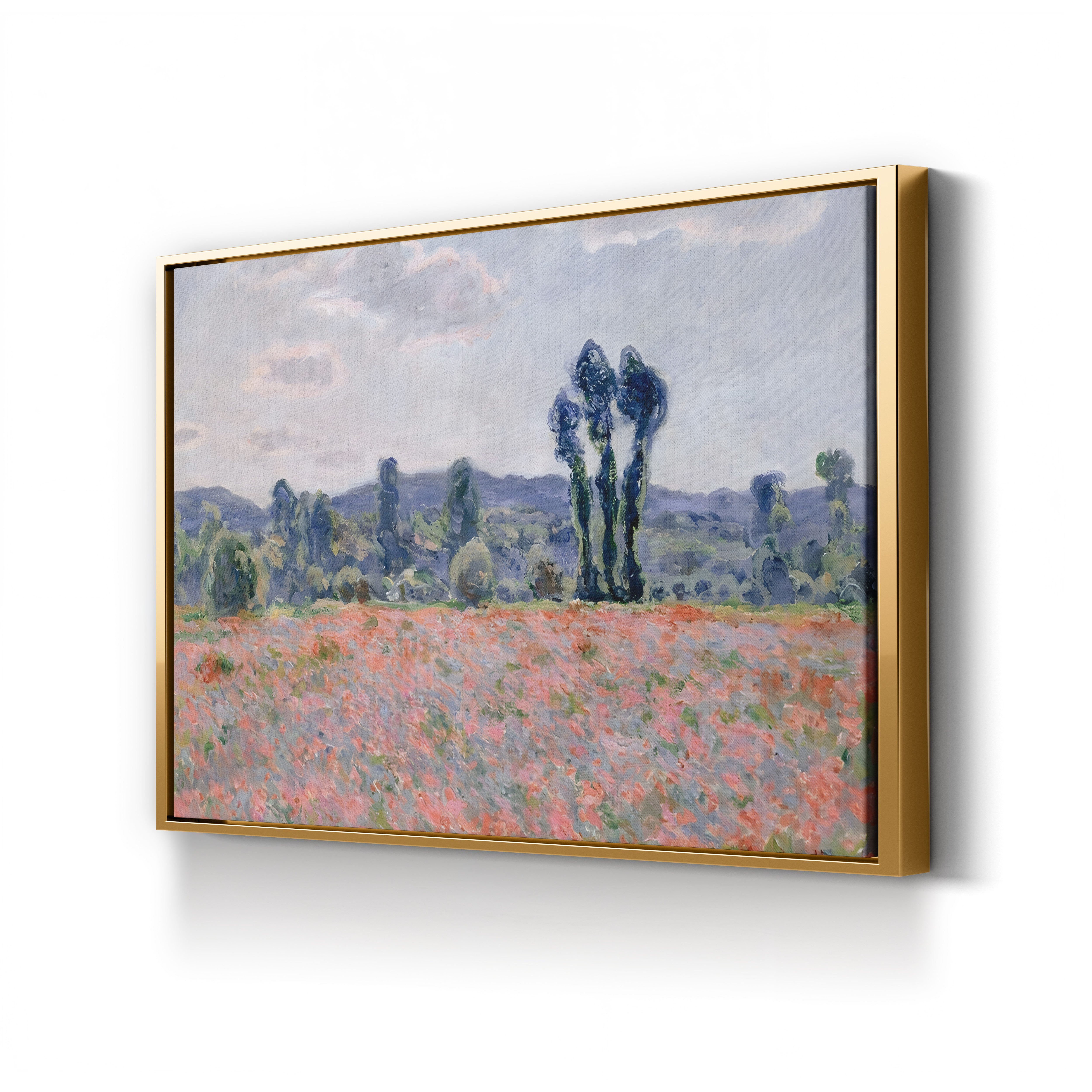 Poppy Field (Champ de coquelicots) by Claude Monet