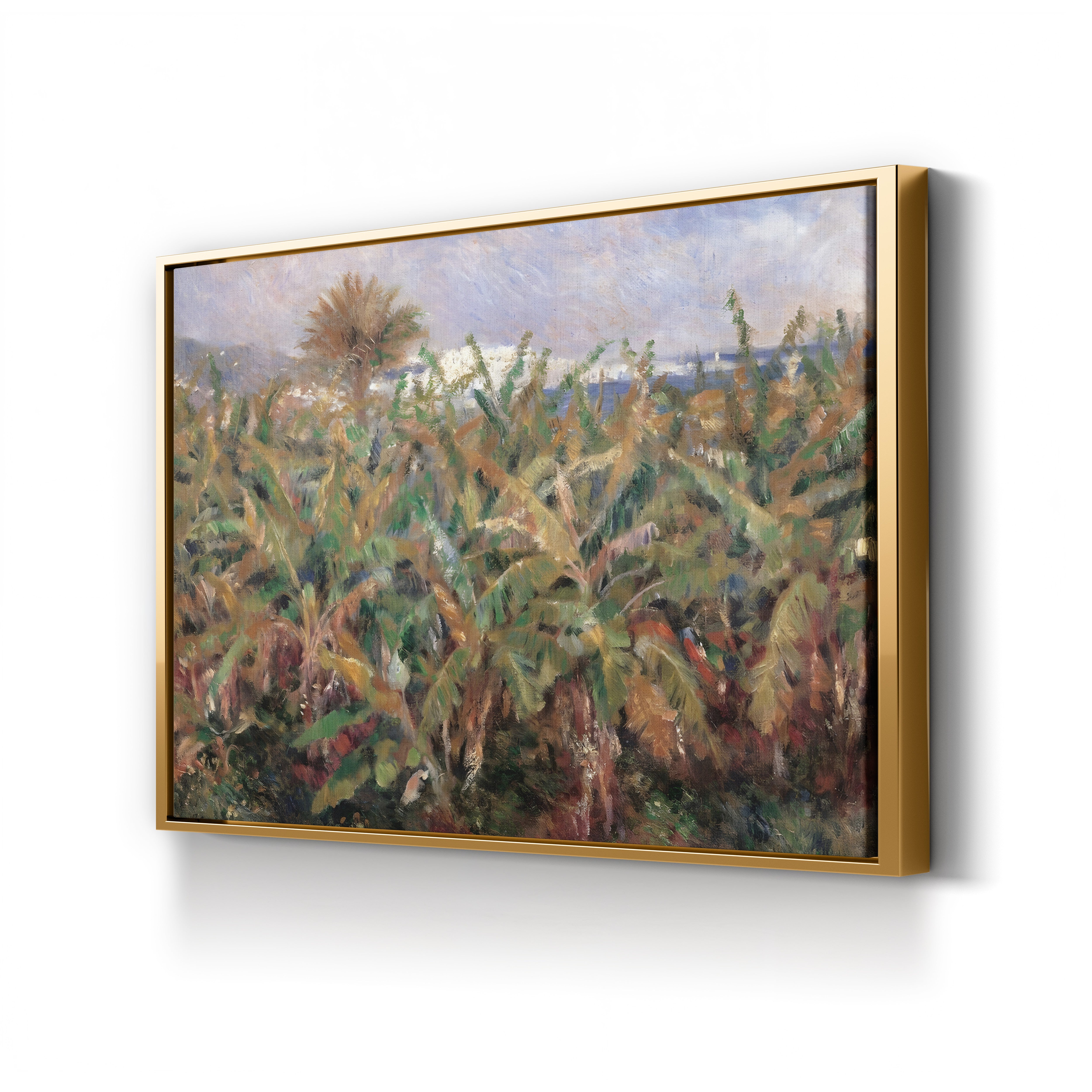 Field of Banana Trees, 1881 (Musée d'Orsay) – Pierre-Auguste Renoir Wall Art | Impressionist Tropical Canvas Print