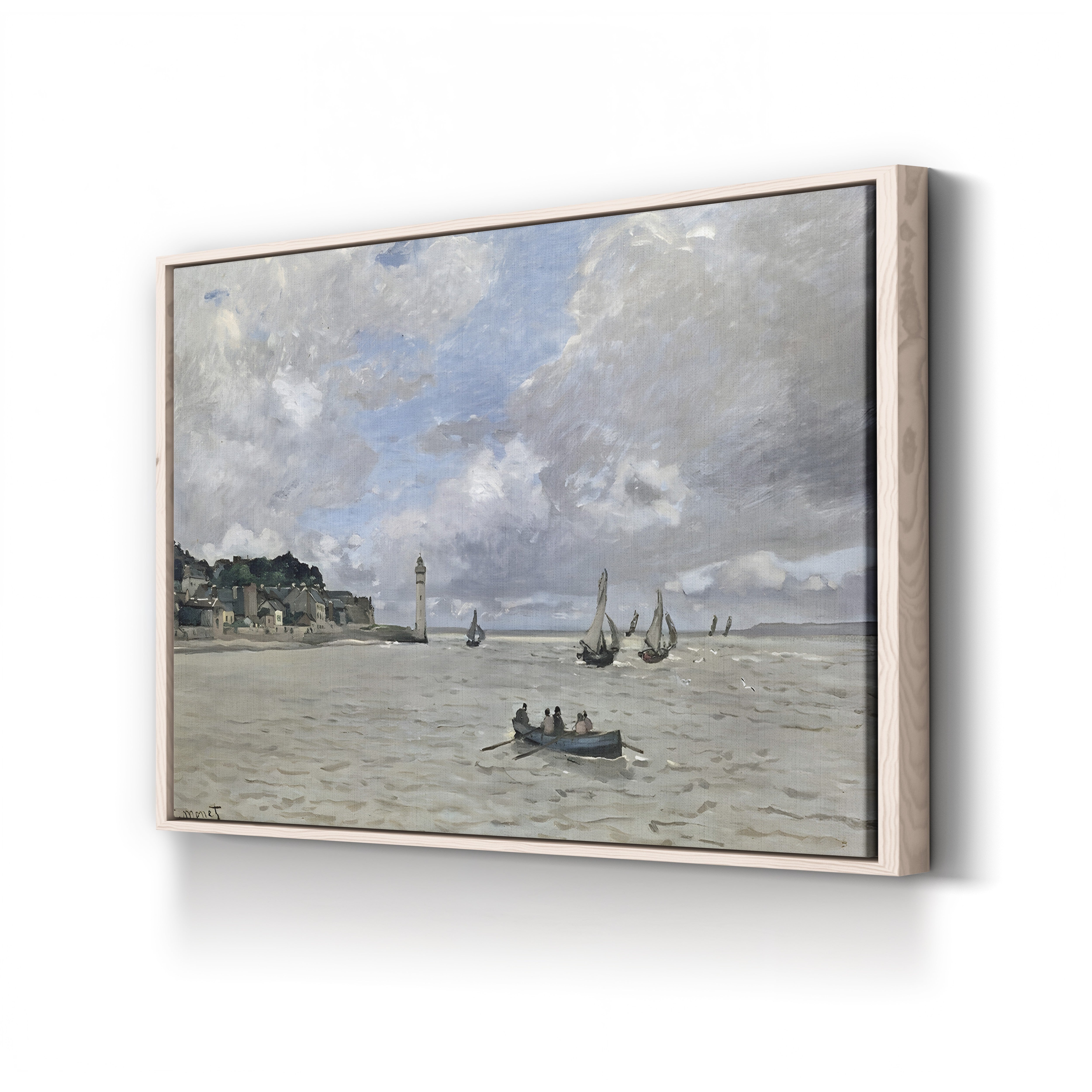 The Lighthouse of the Hospice, Honfleur (Le Phare de l’Hospice), 1864 by Claude Monet