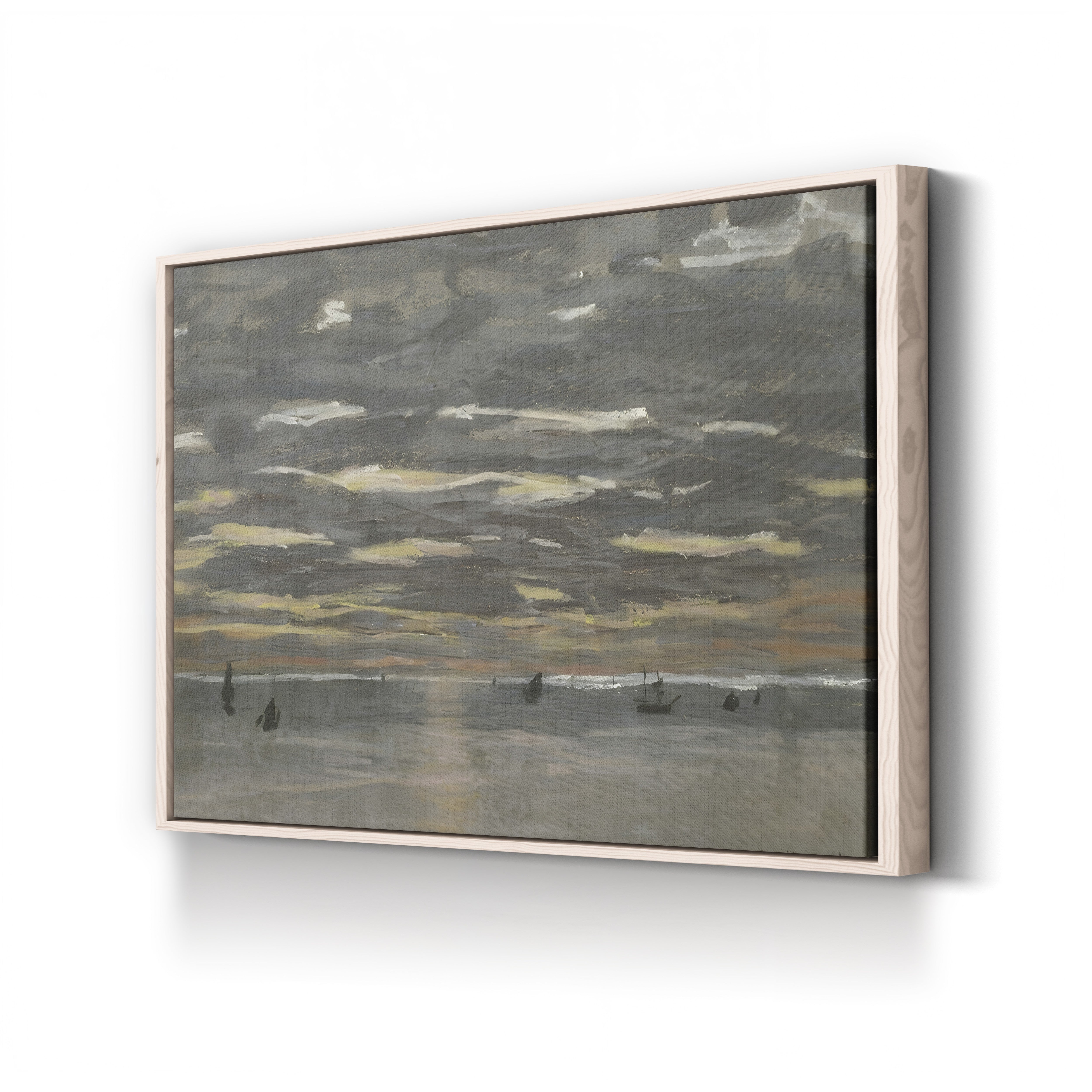 Sunset at Sea (Coucher de soleil sur la mer), 1865-1870 by Claude Monet