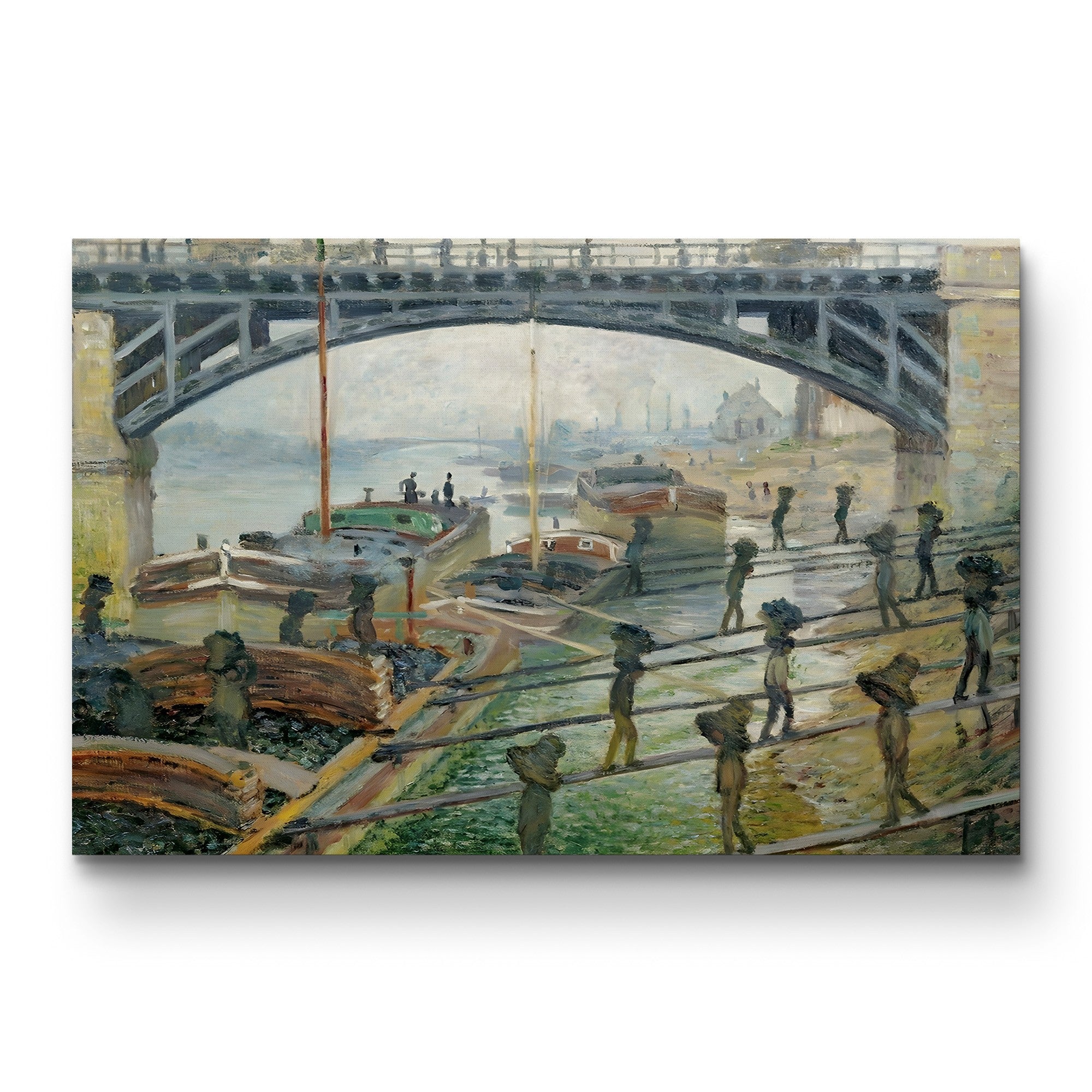 The Coal Workers (Les Déchargeurs de charbon), 1875 by Claude Monet