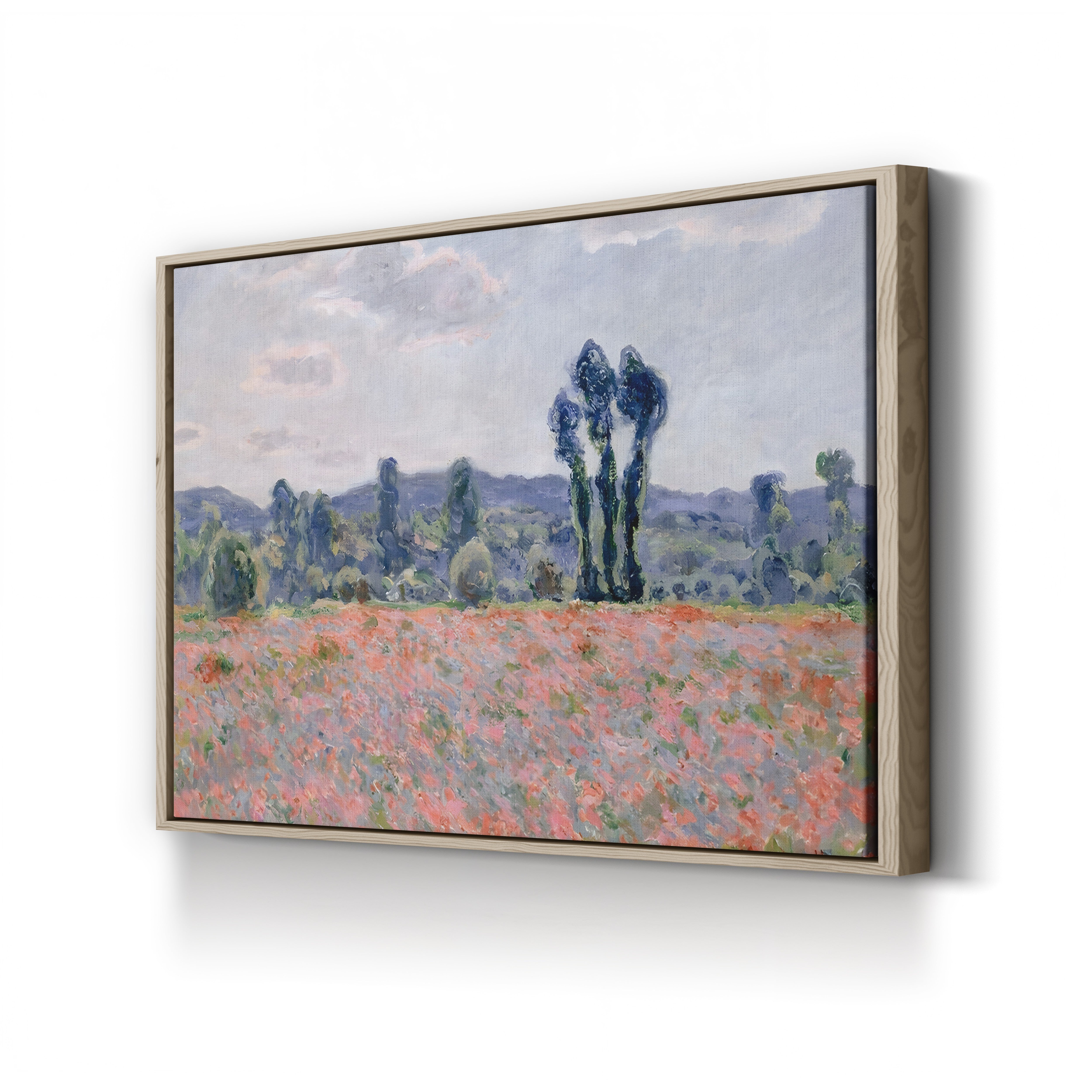 Poppy Field (Champ de coquelicots) by Claude Monet