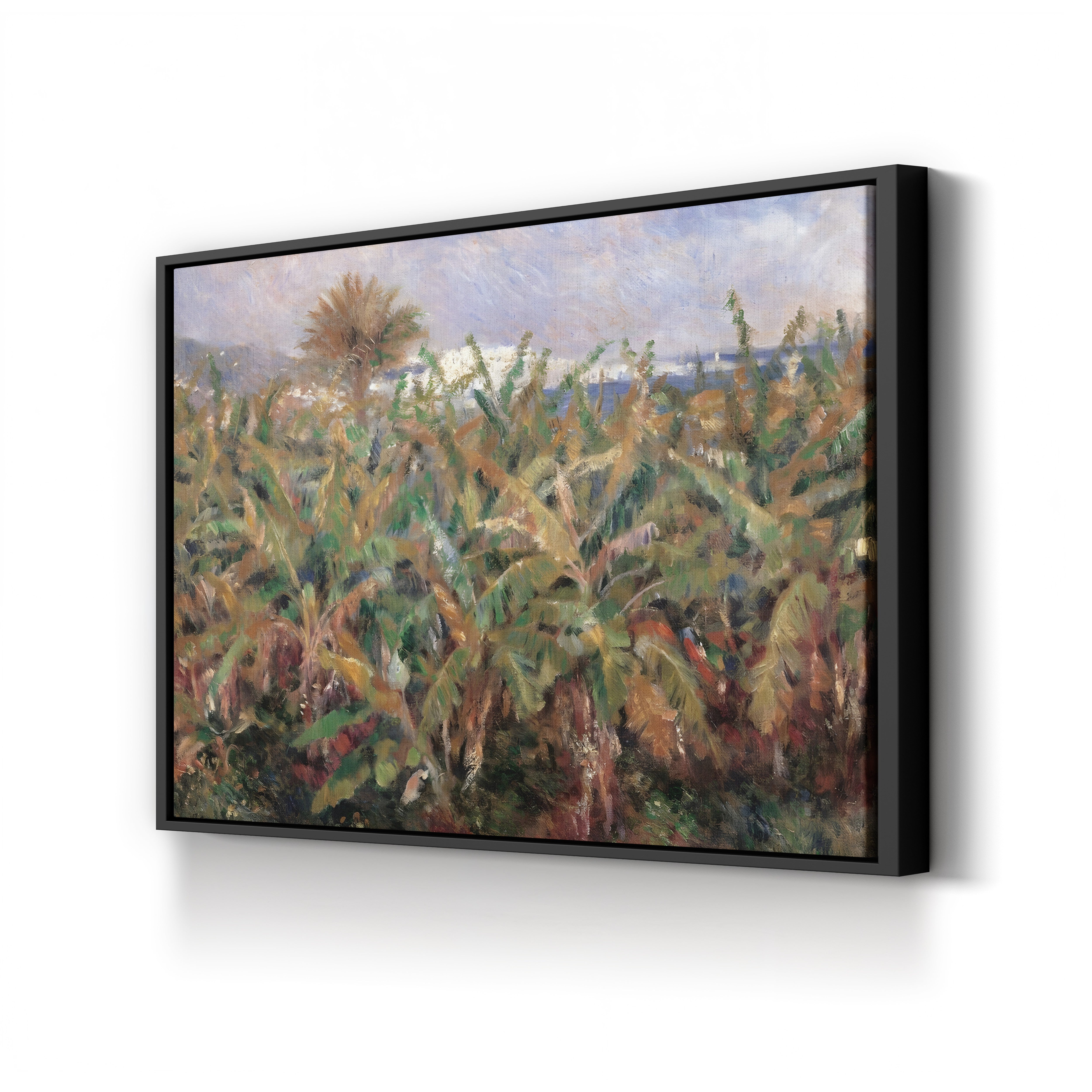 Field of Banana Trees, 1881 (Musée d'Orsay) – Pierre-Auguste Renoir Wall Art | Impressionist Tropical Canvas Print